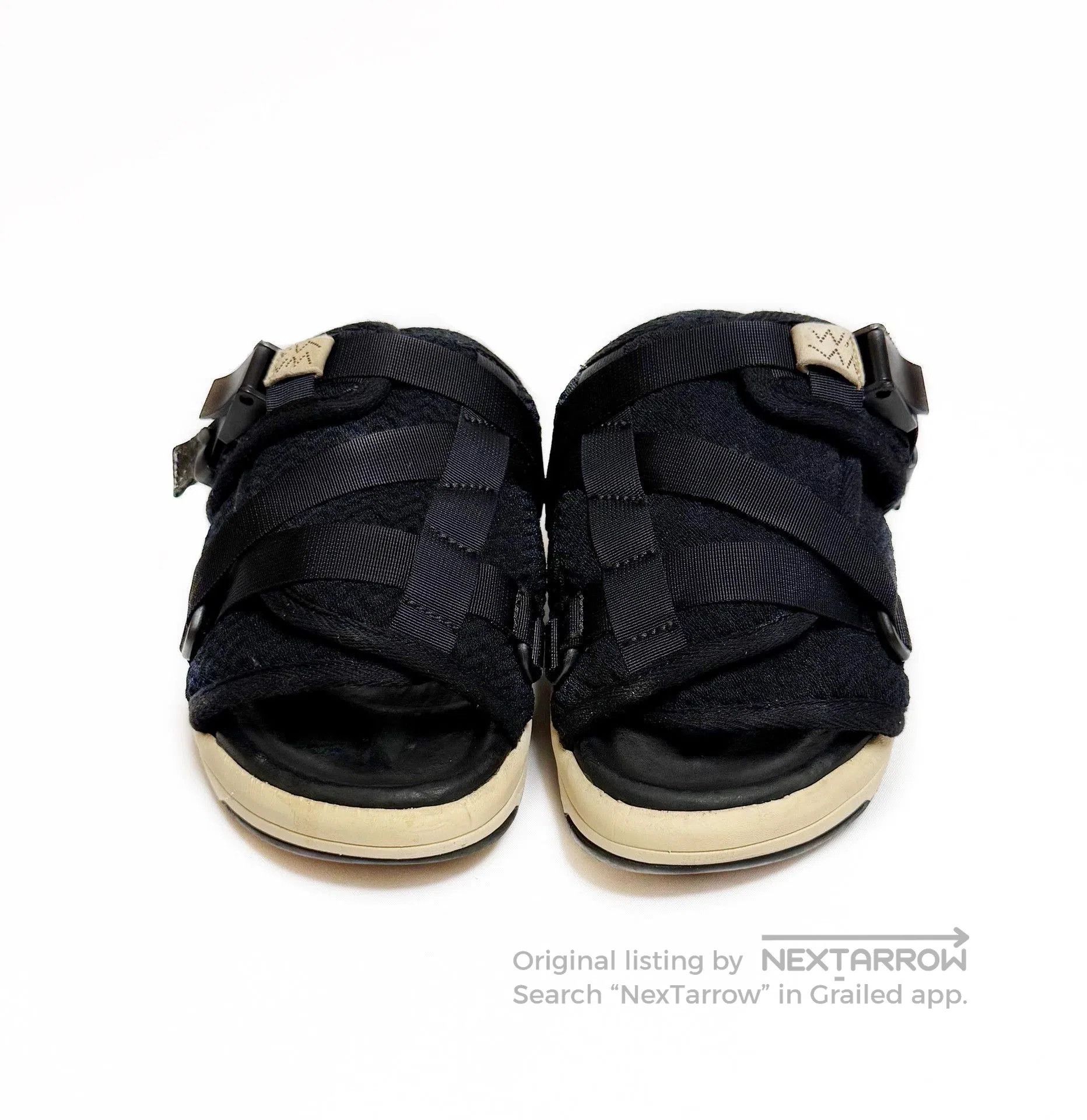 Visvim Black Strappy Sandals Size 9. Size US 9 / EU 42 - 2 Thumbnail