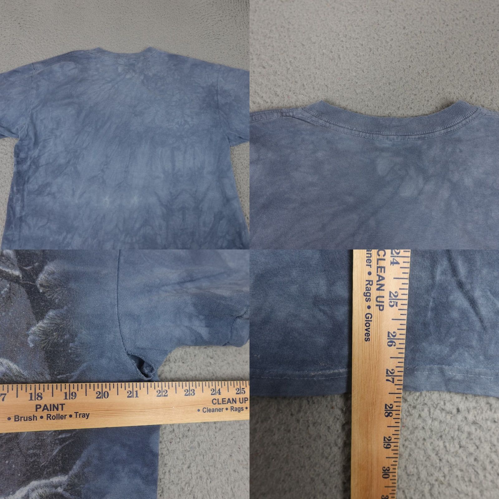 The Mountain VINTAGE The Mountain Shirt Mens L Blue Bald Eagle Wildlife Nature Graphic Shirt Men Blue Bald Eagle Nature Graphic Print Size US L / EU 52-54 / 3 - 9 Thumbnail