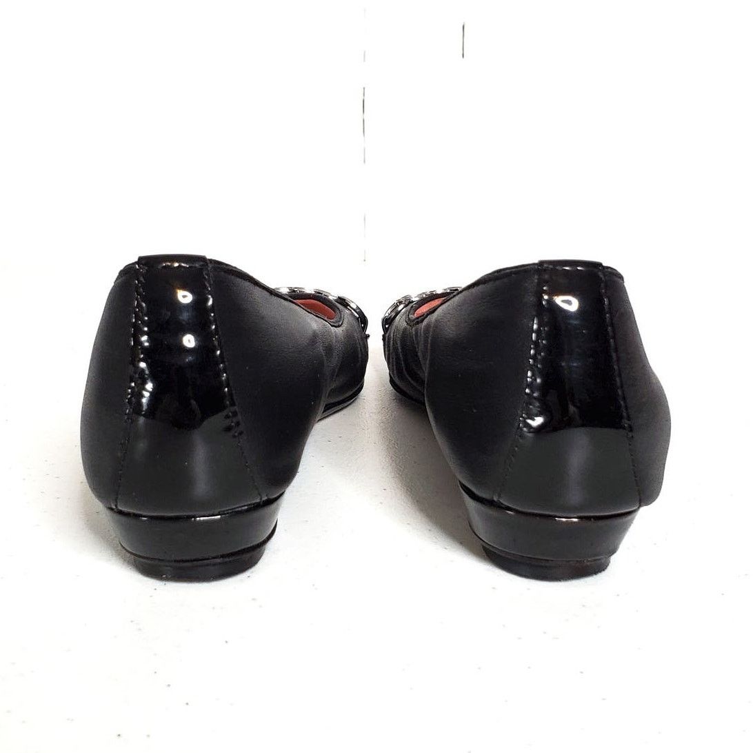Other Taryn Rose Paola Soft Leather Cap Toe Ballerina Pumps 6 Size US 6 / IT 36 - 4 Thumbnail