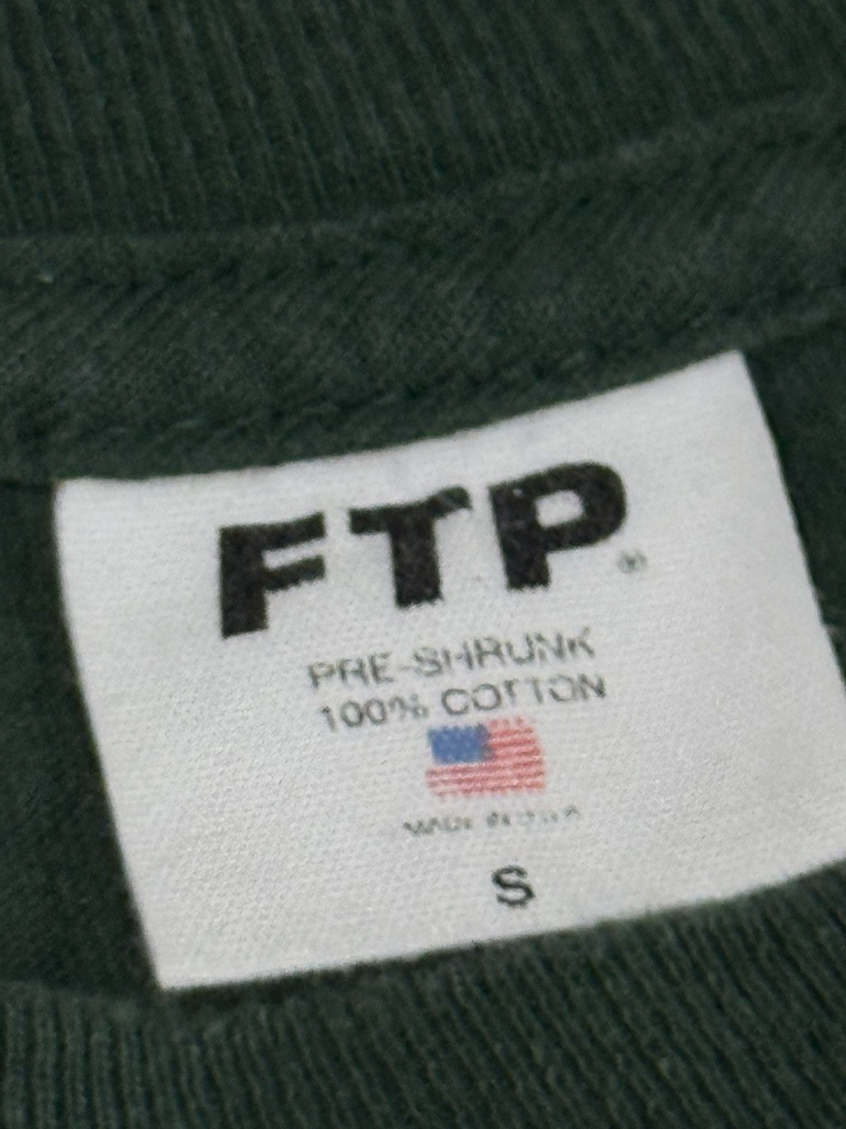 Fuck The Population Fuck The Population FTP Upside Tee Forest Green SS20 Small Size US S / EU 44-46 / 1 - 5 Thumbnail