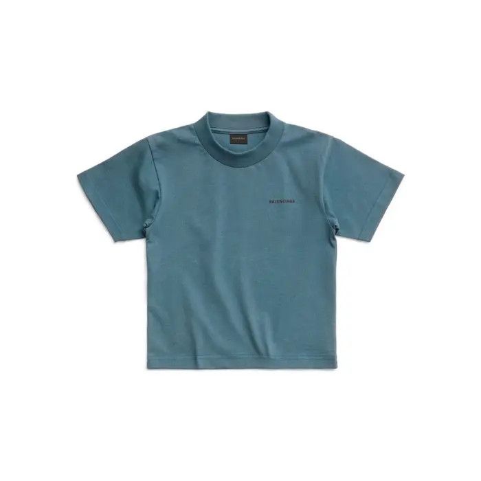 Balenciaga o1s1wg110126 KIDS Size: 8 / T-Shirt in Blue Size US XXS / EU 40 - 1 Thumbnail