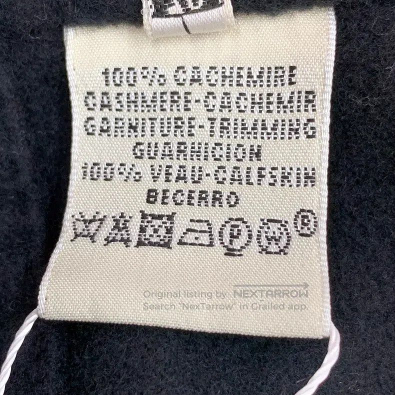 Hermes Hermes Black Round Neck Wool Poncho Jacket Size XS / US 0-2 / IT 36-38 - 8 Thumbnail