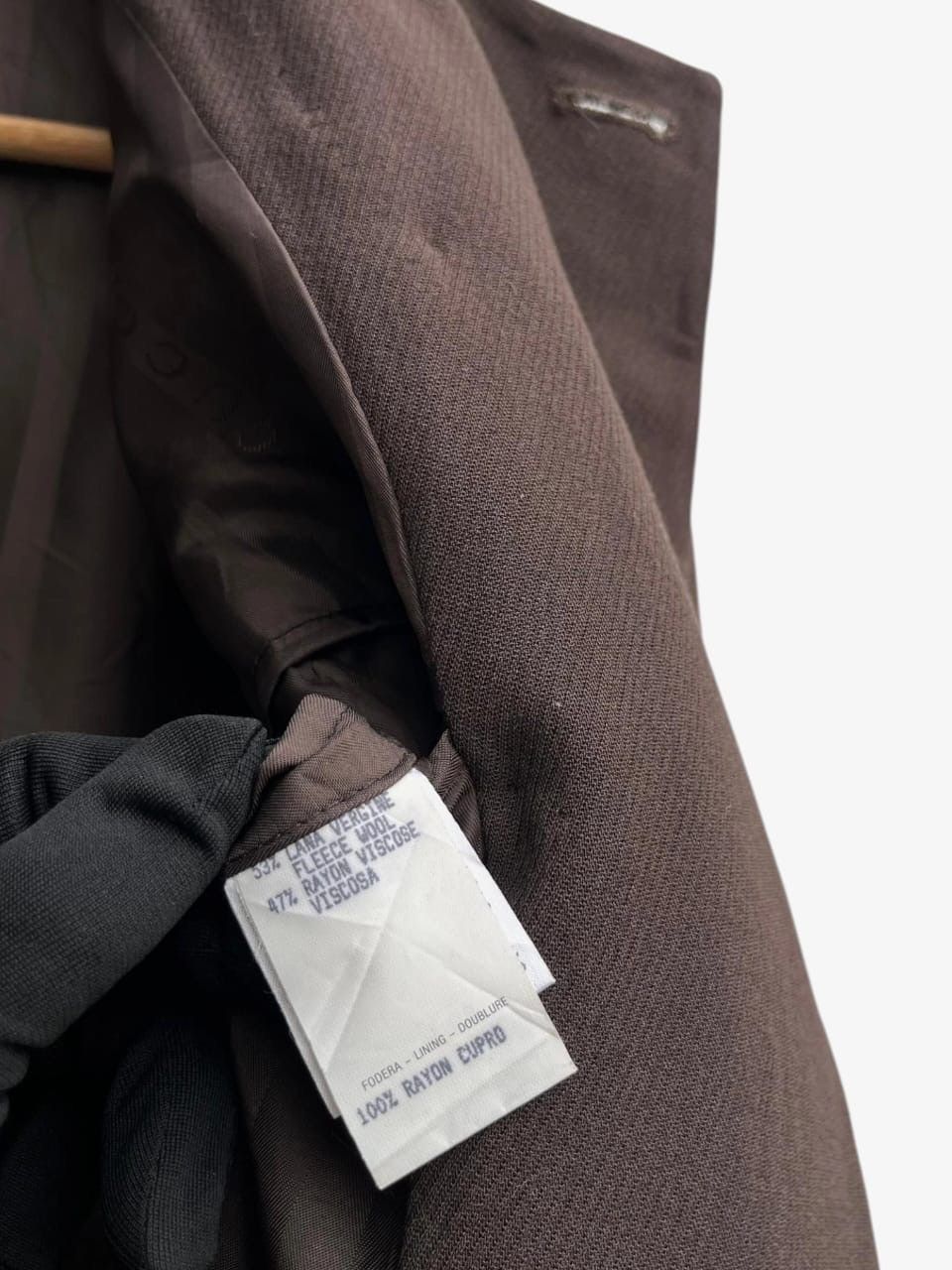 Gucci 1996 Gucci Tom Ford Double Breasted Wool-Blend Coat Size M / US 6-8 / IT 42-44 - 14 Thumbnail