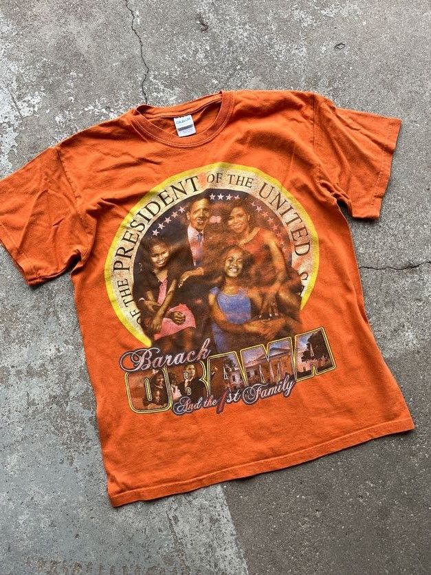 Gildan Barack Obama election promo family tee Size US M / EU 48-50 / 2 - 1 Thumbnail