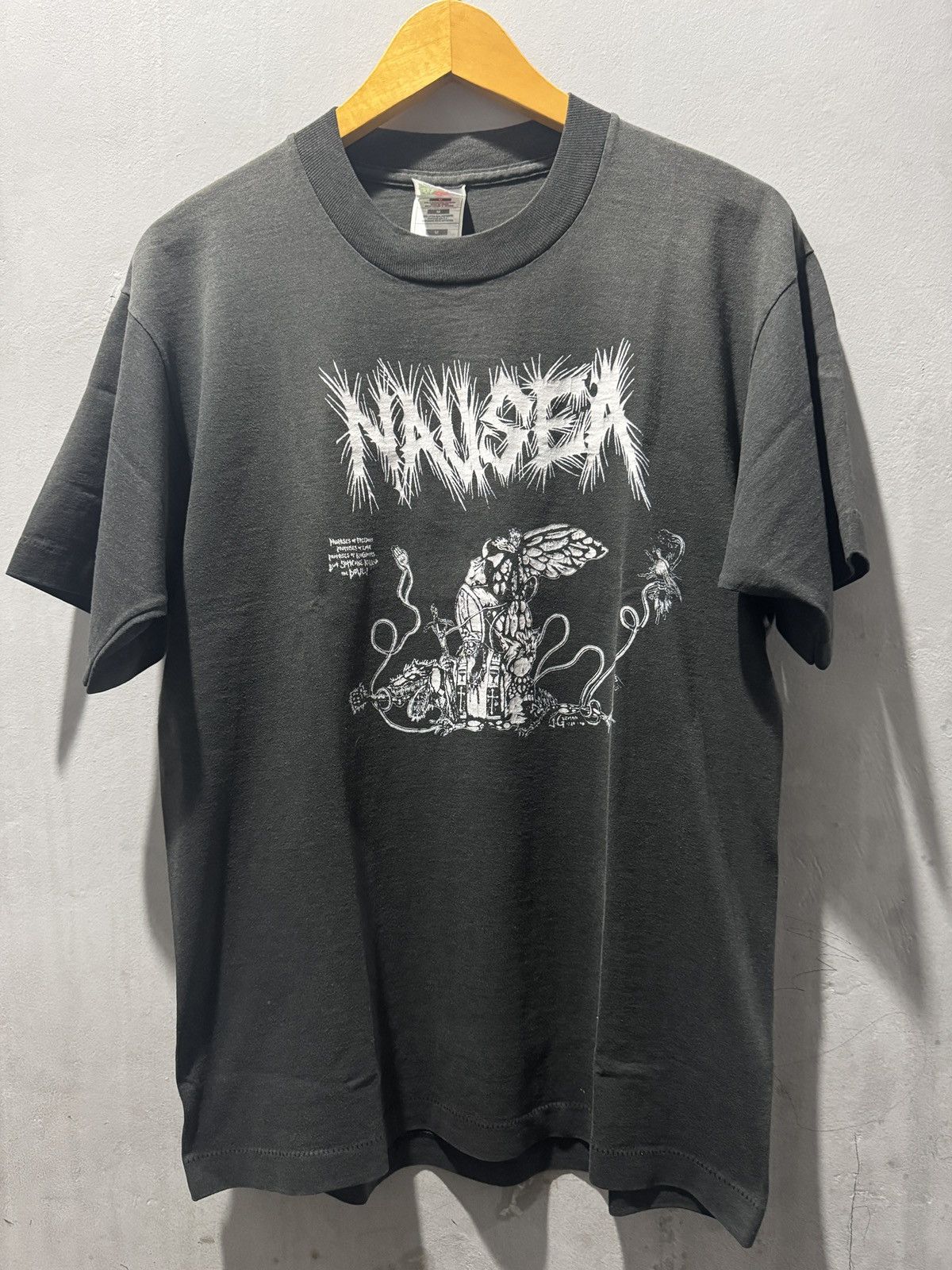 Nausea x punk x hardcore tees