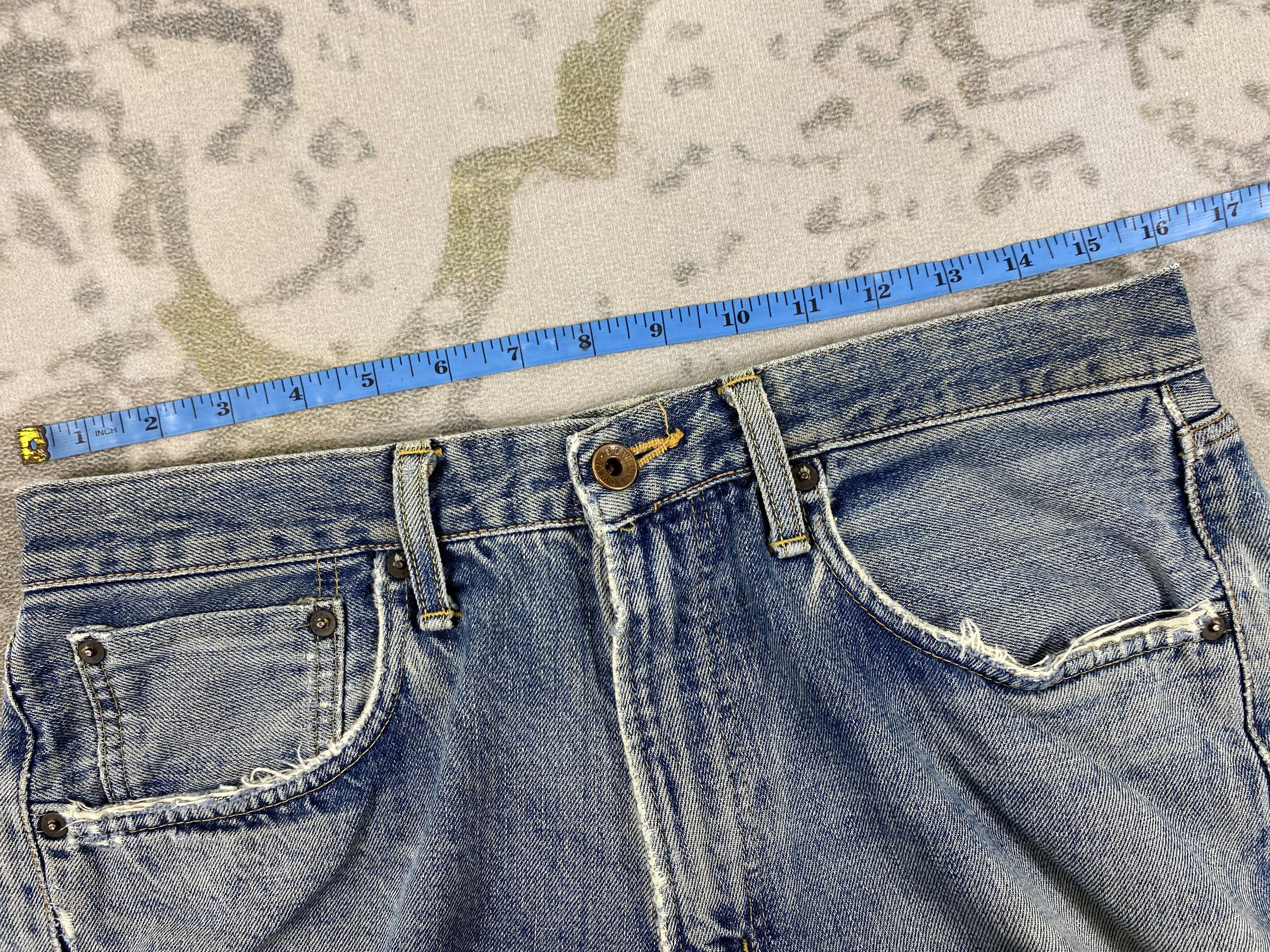 Edwin 🔥VINTAGE EDWIN 505z BAGGY SELVEDGE DENIM JEANS- JN3636 Size US 32 / EU 48 - 5 Thumbnail