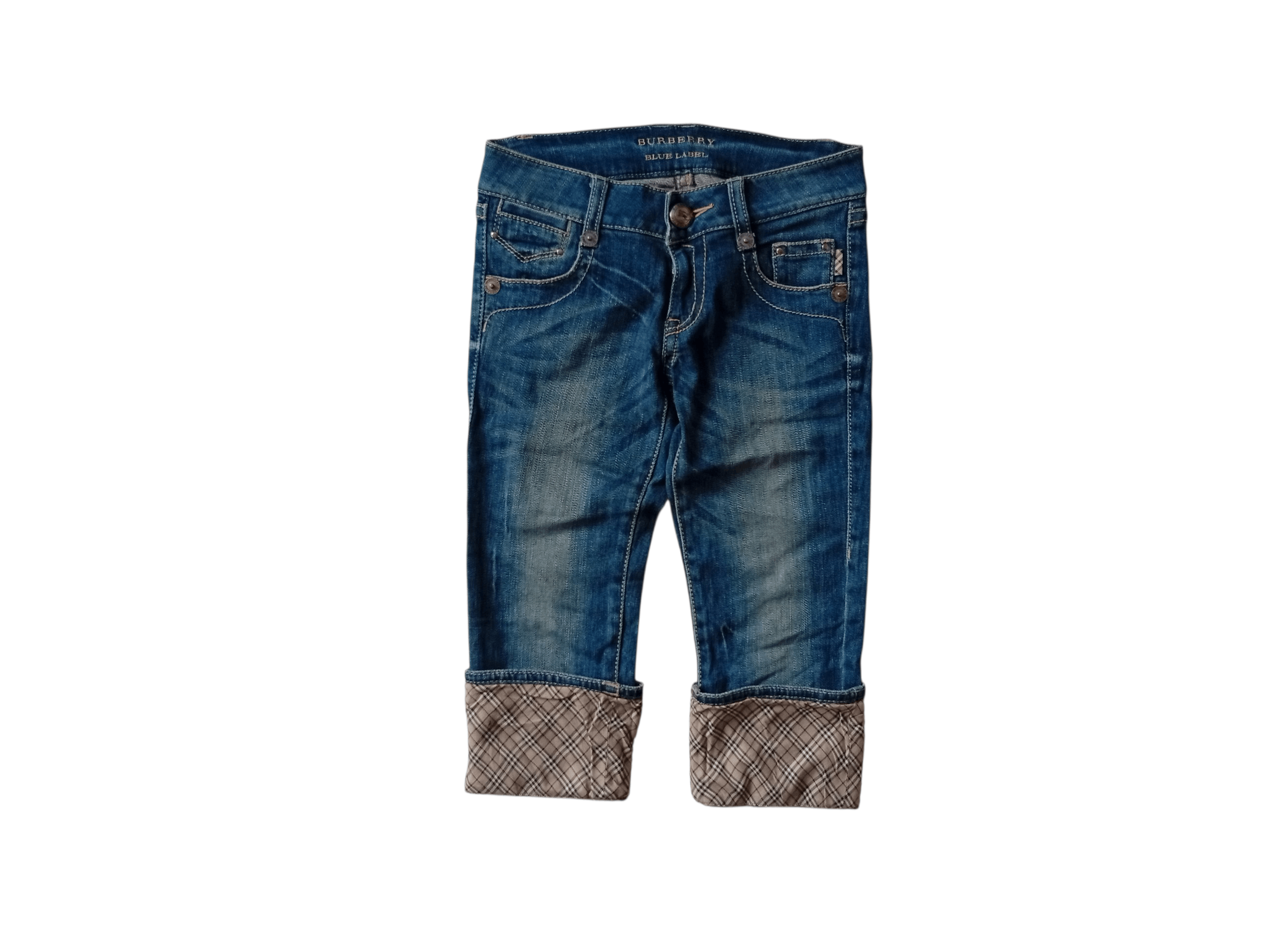 Burberry Burberry roll up jeans short Size 26" / US 2 / IT 38 - 1 Thumbnail