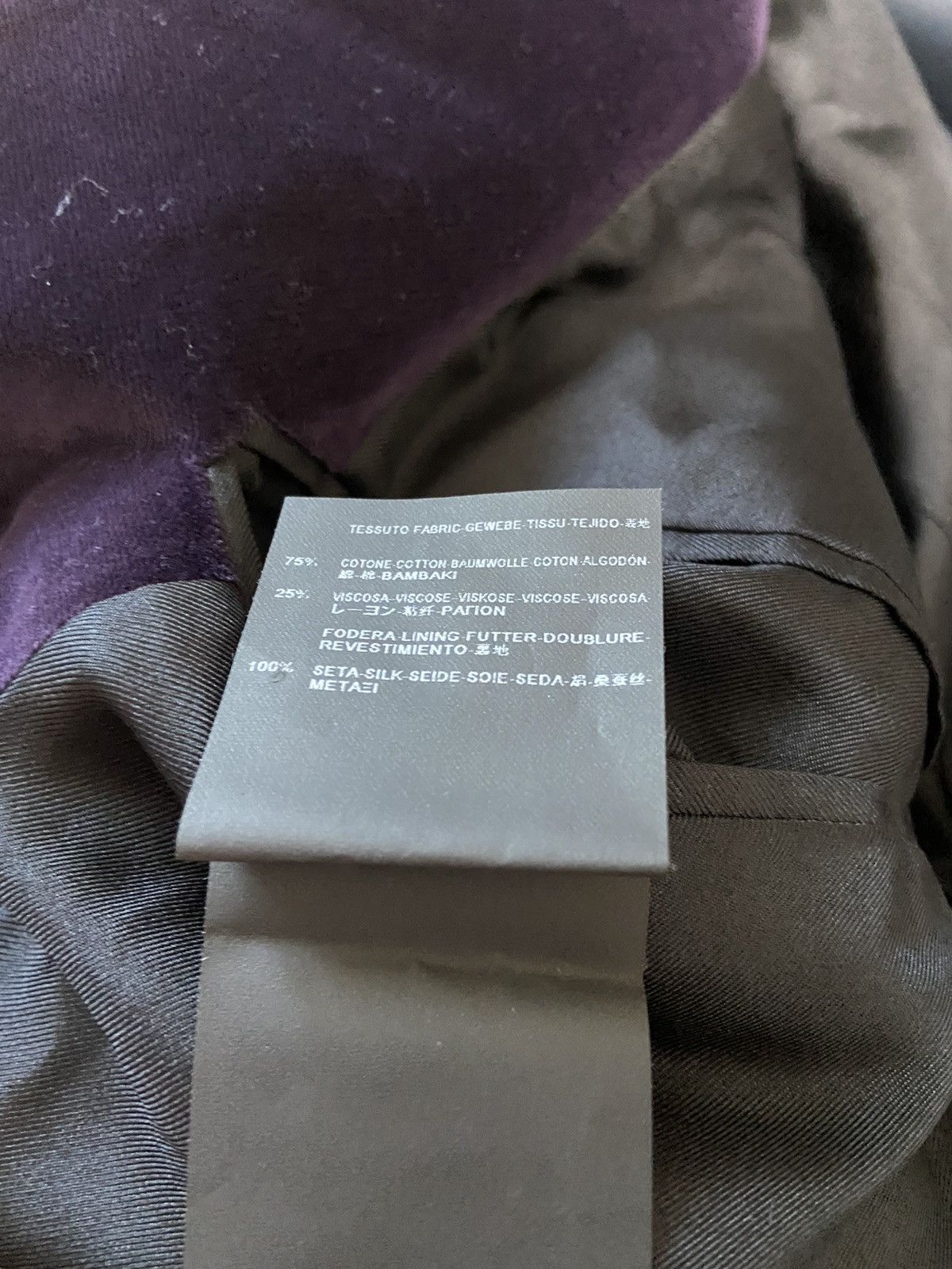 Saint Laurent Paris 50 Saint Laurent ss15 purple velvet blazer suit Size US M / EU 48-50 / 2 - 6 Thumbnail