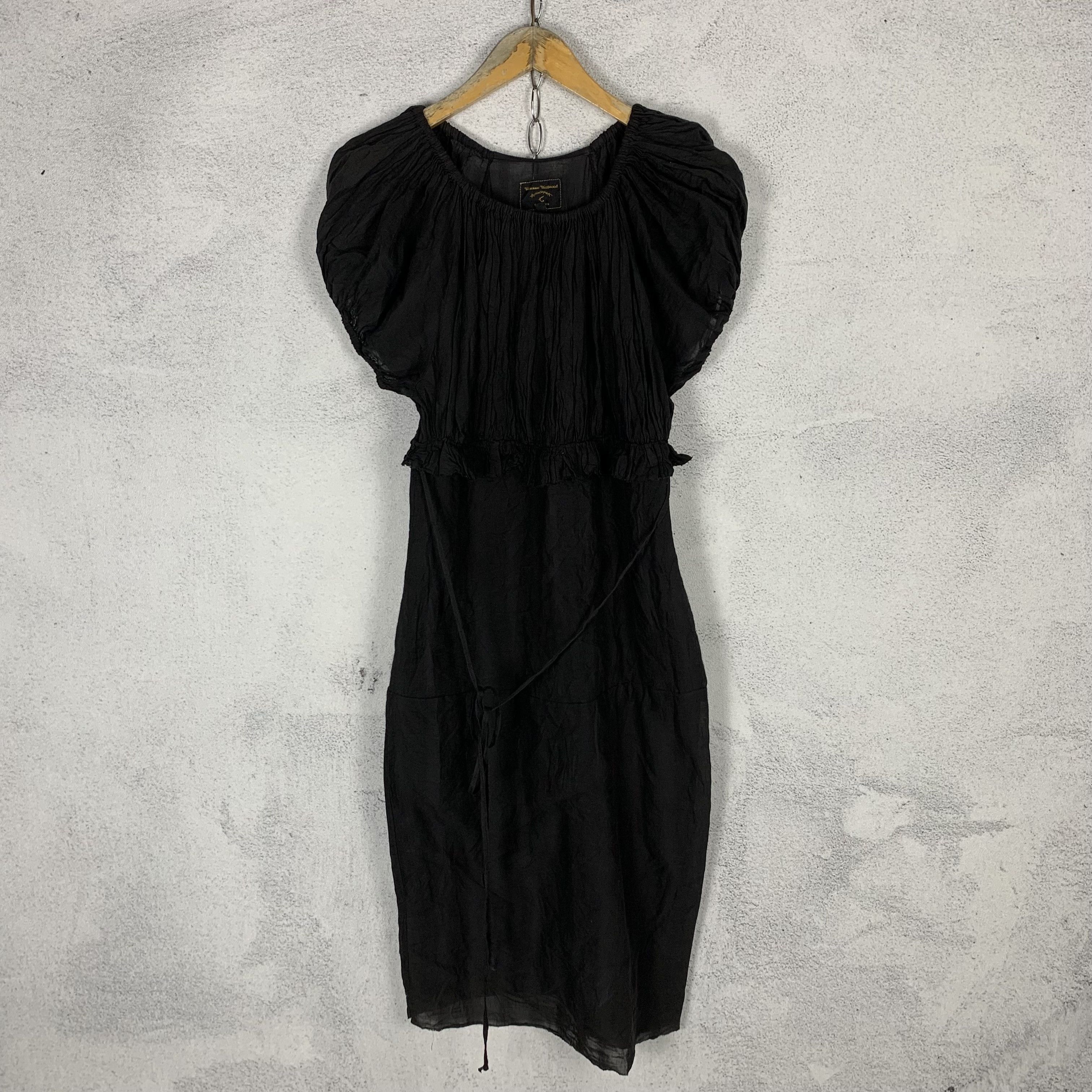Vivienne Westwood Anglomania Dress in Black, Women's (Size XS)
