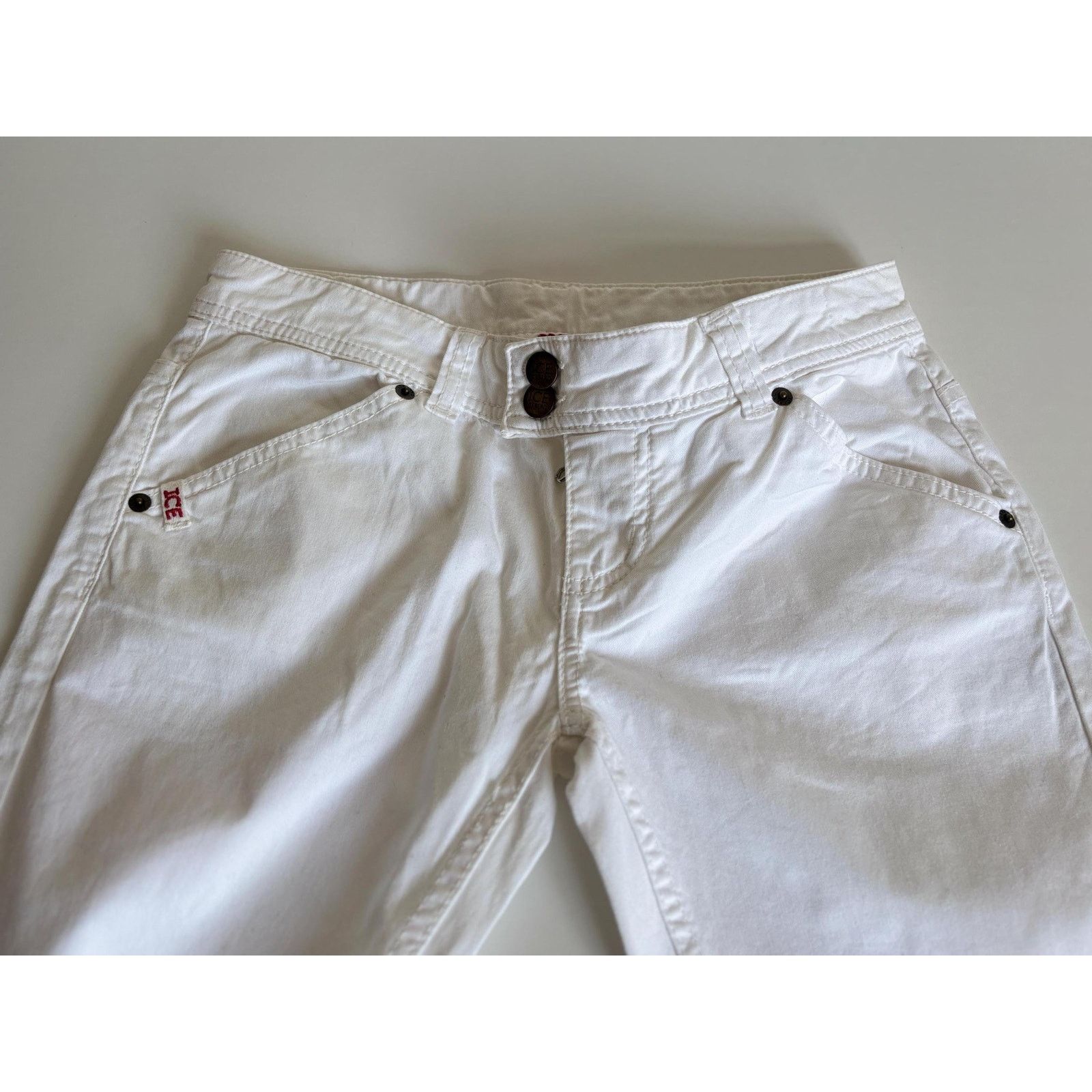 Iceberg Iceberg Pink Panther White Jeans Italy Y2K Cartoon Graphic Size US 28 / EU 44 - 5 Thumbnail