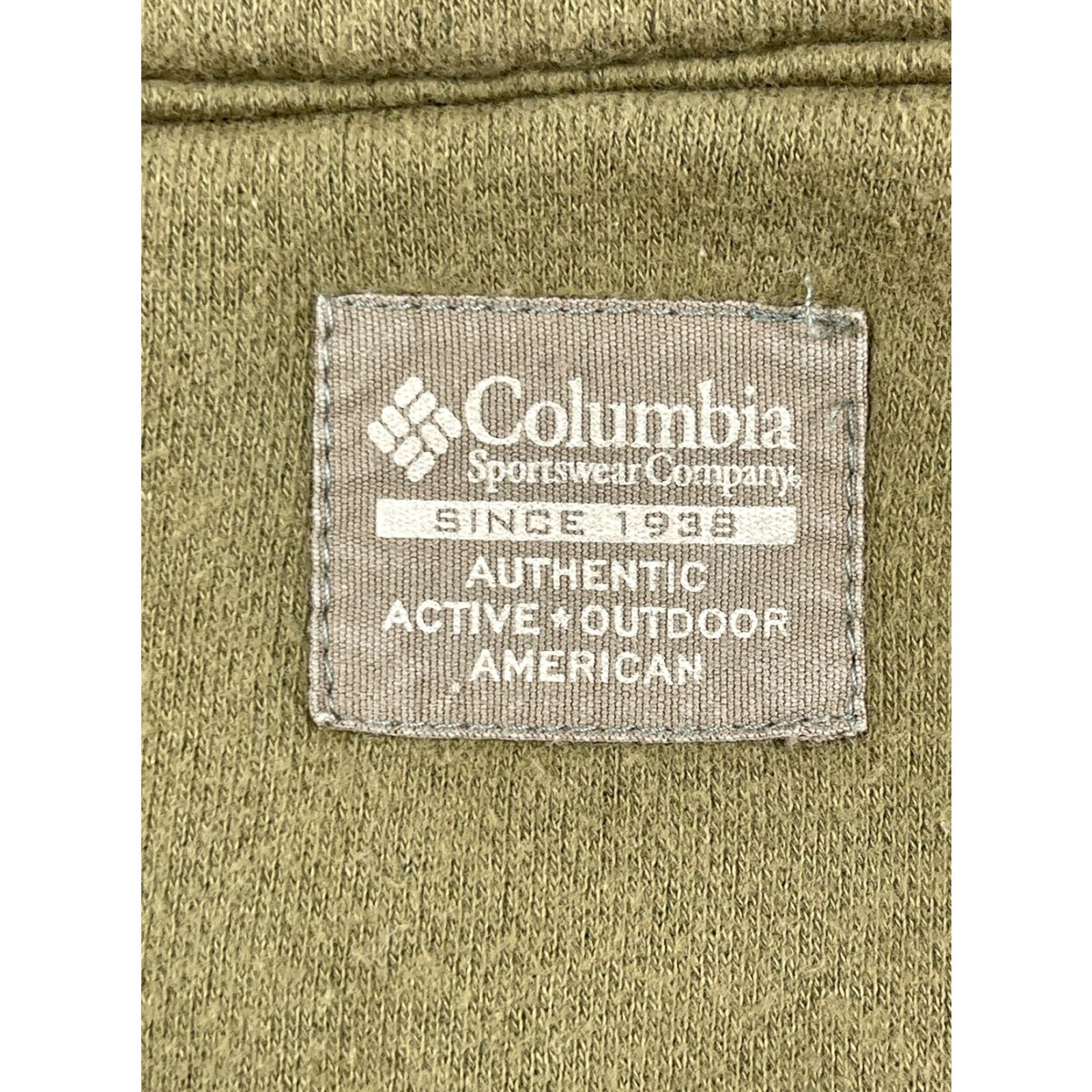 Olive Columbia 1/4 Zip Sweater Military Olive Green Pullover Sz M Sweatshirt Mens Regular Size M Green Solid Knit-Fleece Zippered Casual Comfort Top Size US M / EU 48-50 / 2 - 5 Thumbnail