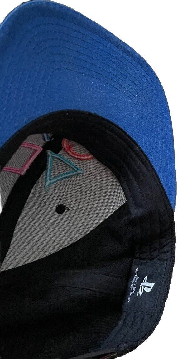 Playstation × Vintage Sony PlayStation Logo Snapback Hat 2017 Embroidered Black Size ONE SIZE - 9 Thumbnail