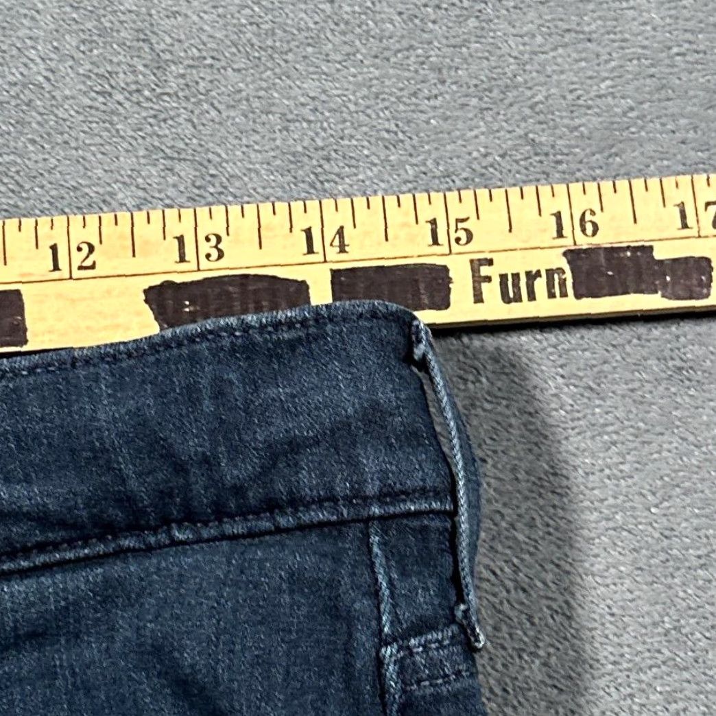 Paige Paige Federal Jeans Mens 31 Blue Slim Straight Leg Stretch Denim Dark Wash Pants Size US 31 - 7 Thumbnail