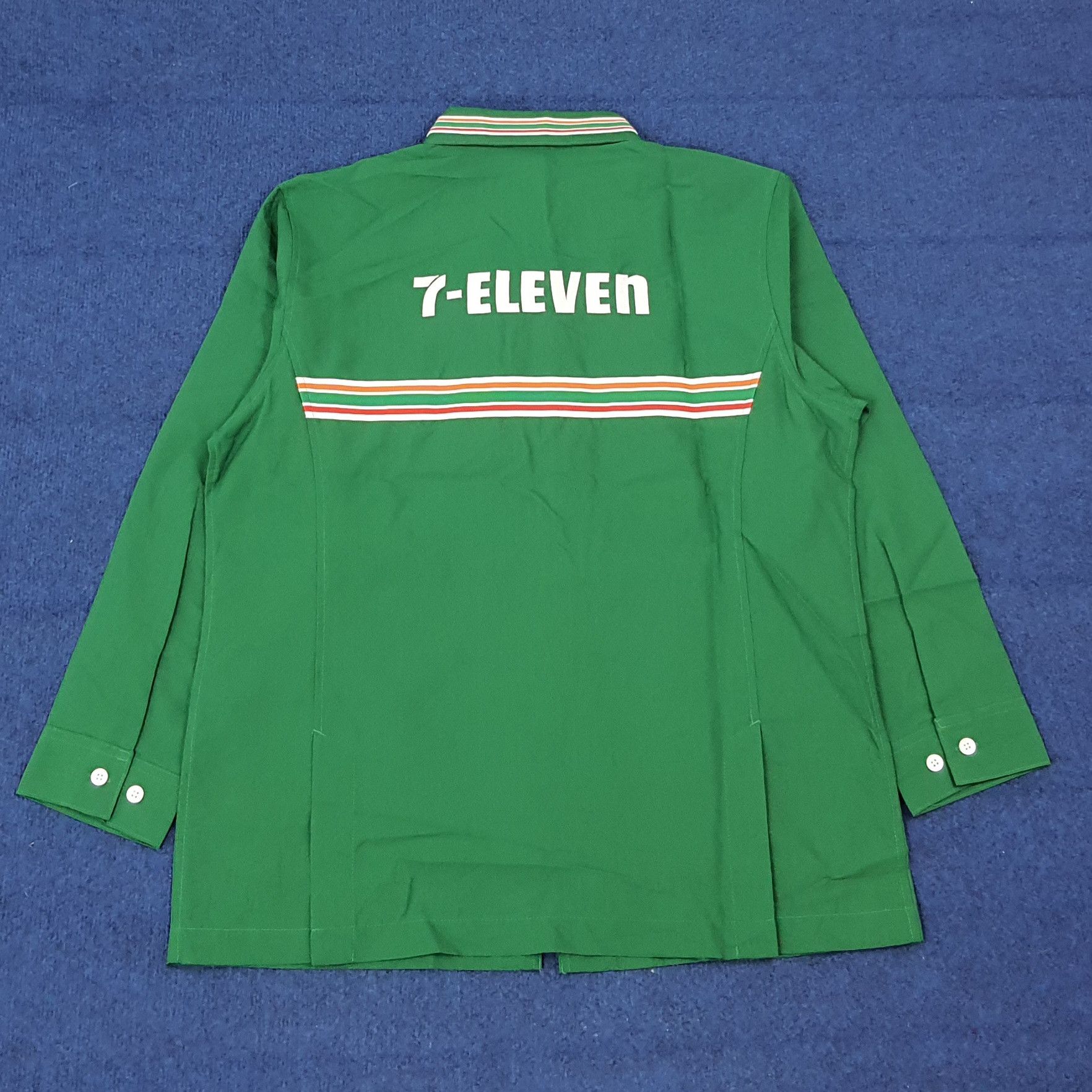 Japanese Brand Vintage 7 Eleven Japan Staff Uniform Jacket C276N4 Size US M / EU 48-50 / 2 - 1 Thumbnail