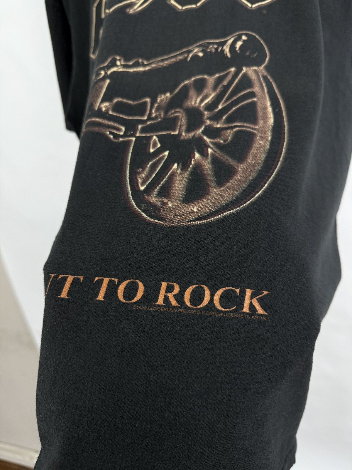 AC/DC Vintage 1999 AC/DC For Those About To Rock T-Shirt Retro Y2K Size US XL / EU 56 / 4 - 6 Thumbnail