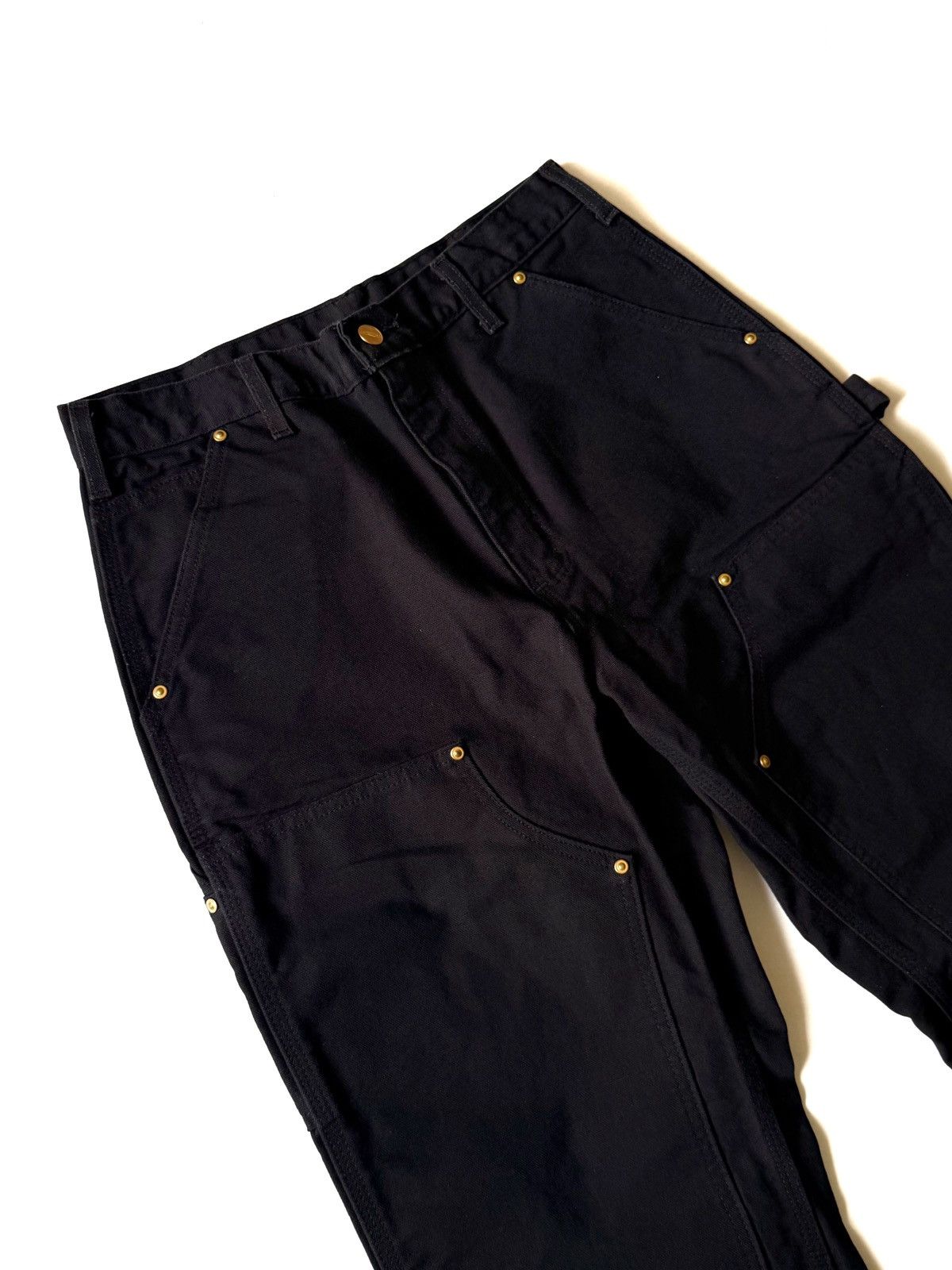 Carhartt Carhartt Double Knee Black Jeans Made In USA Men’s 32x30 Size US 32 / EU 48 - 3 Thumbnail