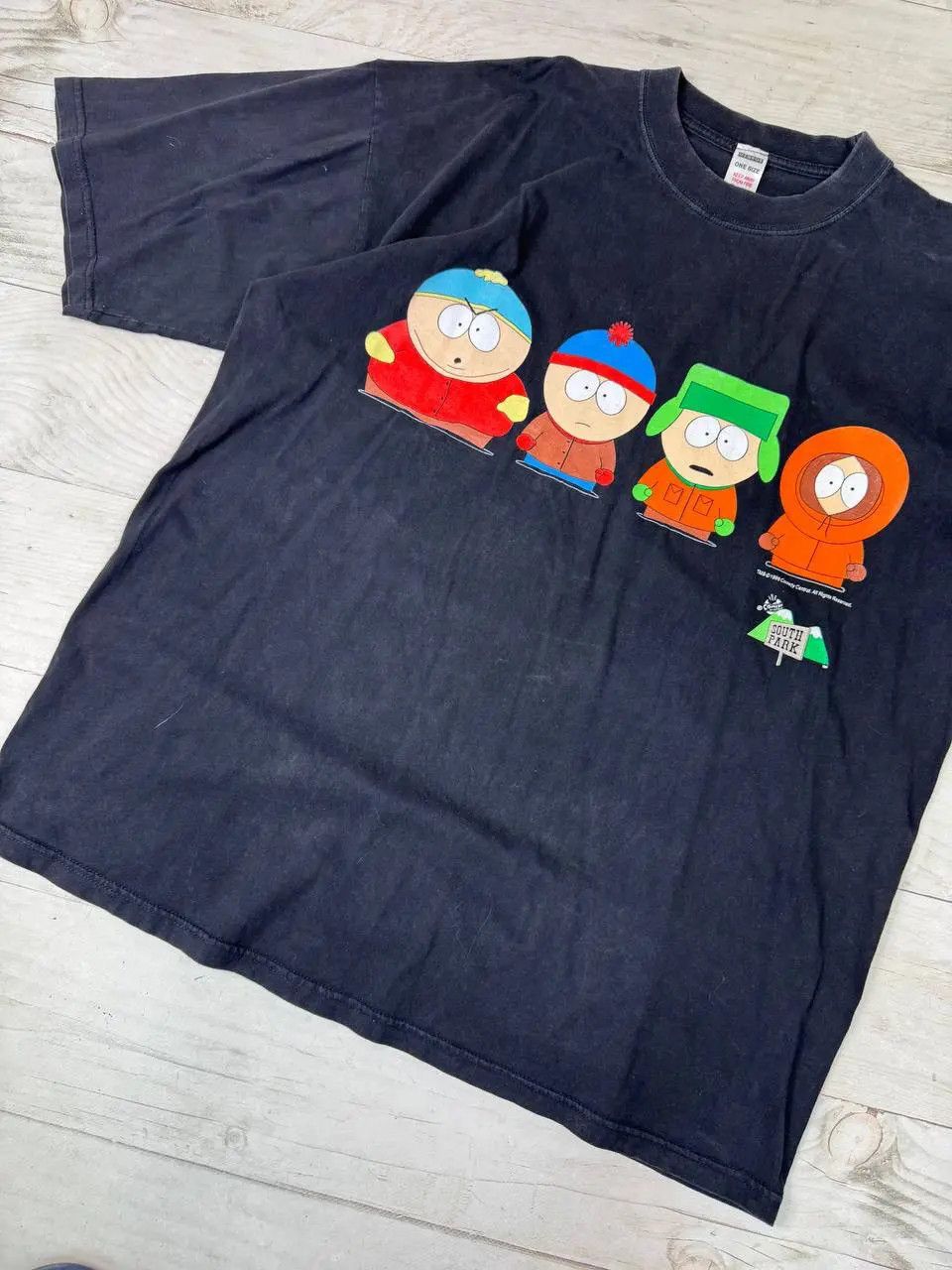 Cartoon Network Vintage South Park 1998 T-Shirt Cartoon Network Humor Movie Size US XL / EU 56 / 4 - 3 Thumbnail