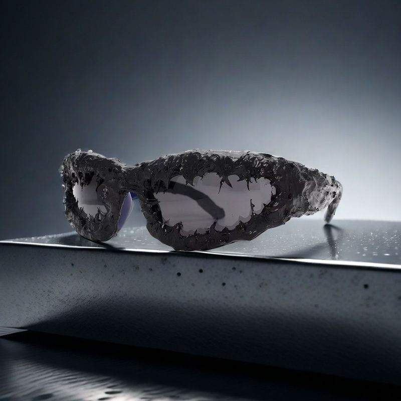 Electric Visual Vibe Street ins style custom avant-garde sunglasses Size ONE SIZE - 1 Thumbnail