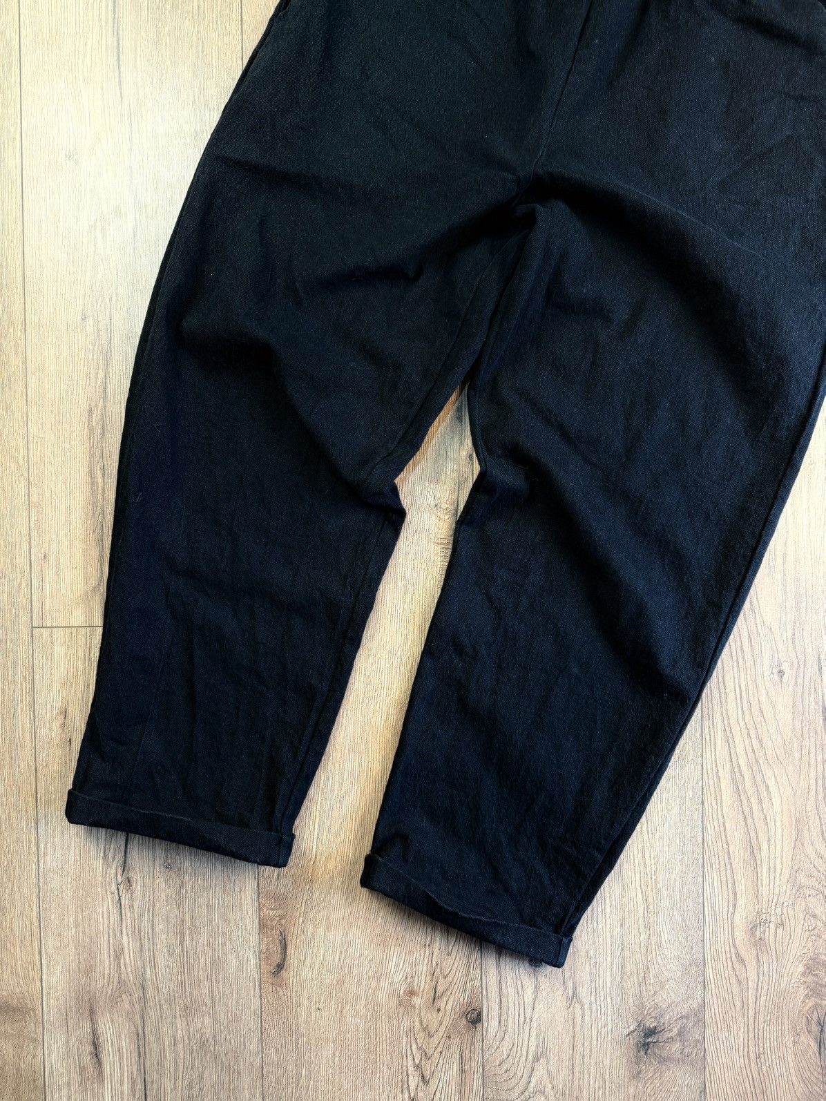 Other LABO.ART Black Cotton Elastic Waist Pants Size 1 Size 28" / US 6 / IT 42 - 2 Thumbnail