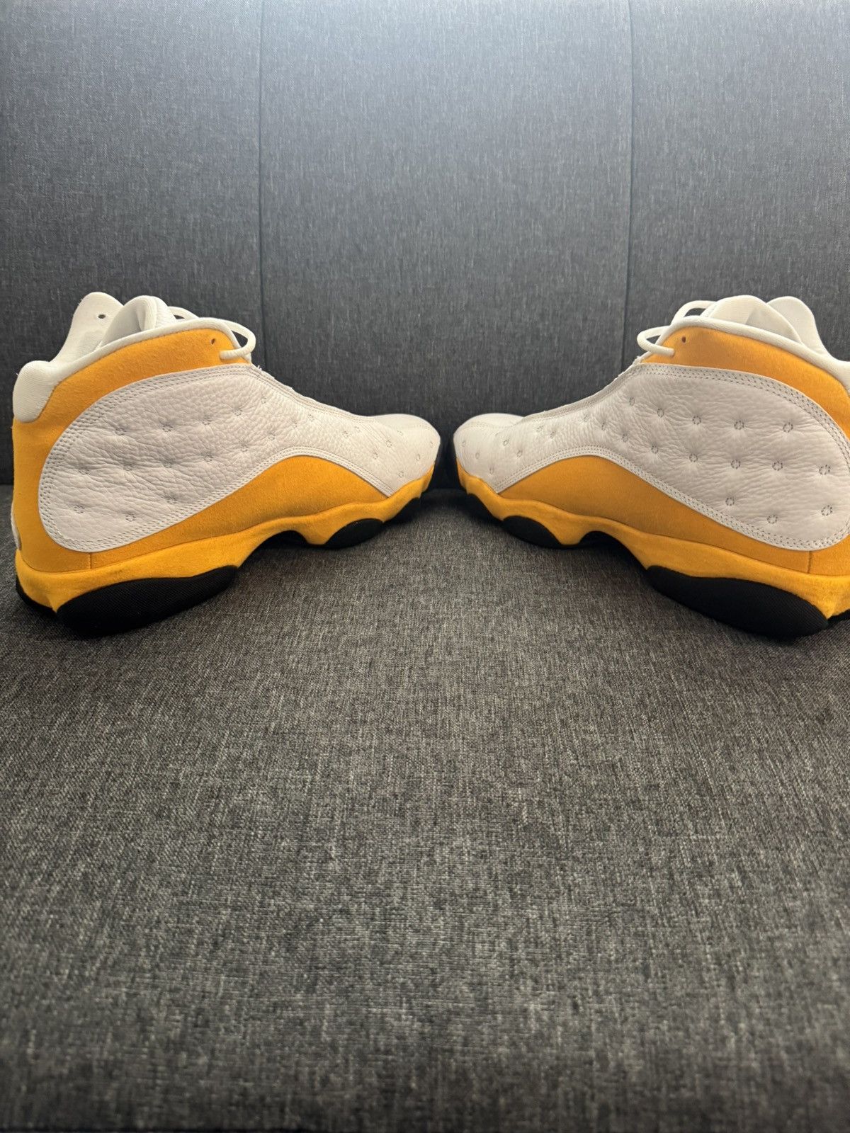 Jordan Brand JORDAN RETRO 13 “Del Sol” black and yellow *Worn 2x Size US 11.5 / EU 44-45 - 6 Thumbnail