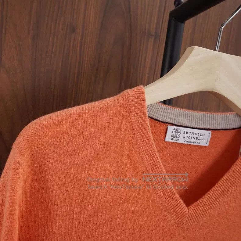 Brunello Cucinelli Brunello Cucinelli 100% Cashmere Sweater, Medium Thickness Size US S / EU 44-46 / 1 - 3 Thumbnail