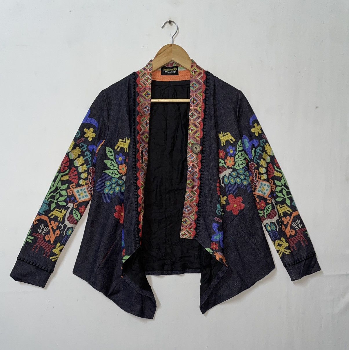 Japanese Brand Mashmania blazer Japanese Motif Embroidery Size M / US 6-8 / IT 42-44 - 5 Thumbnail