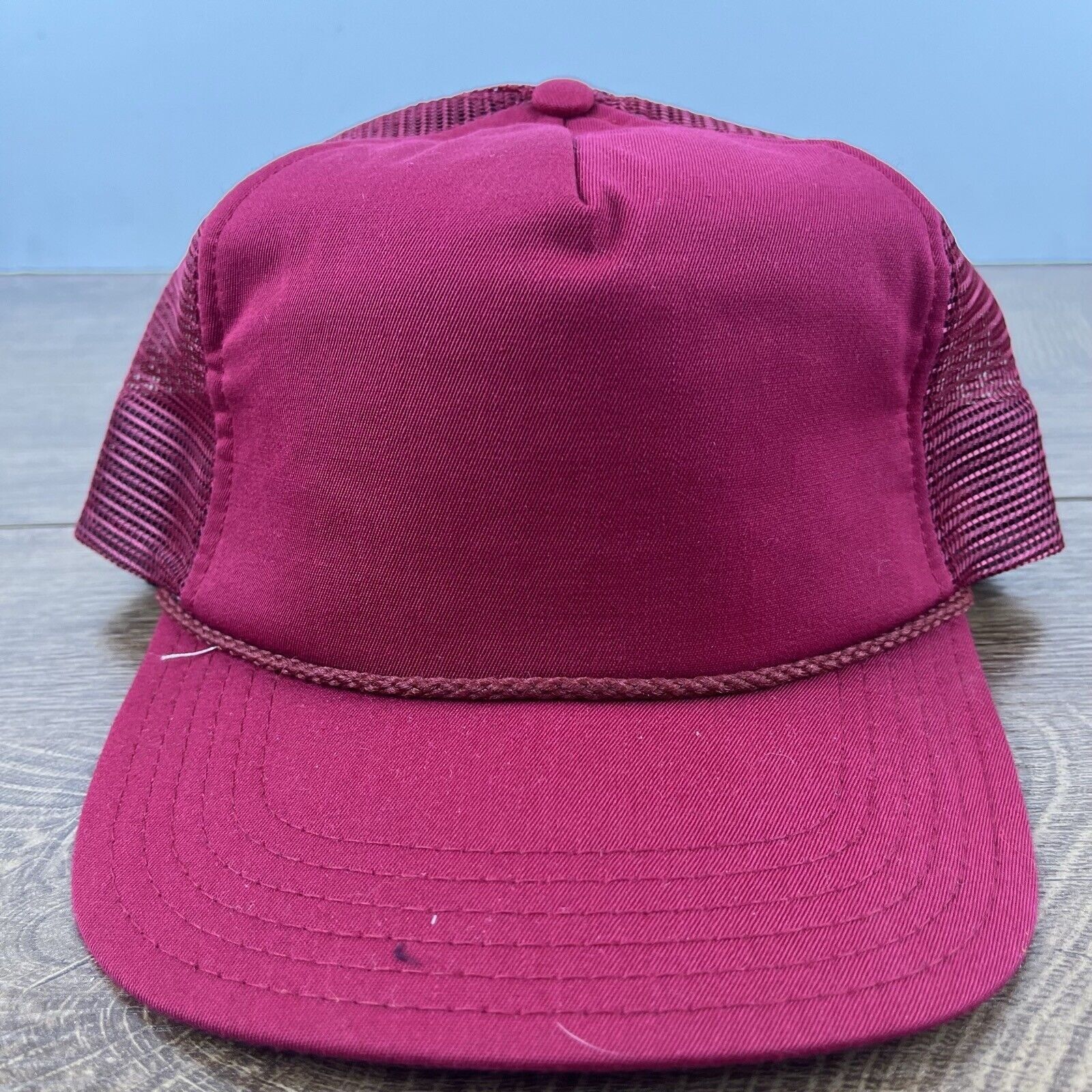 Other Maroon Snapback Hat Red Cap Hat Adjustable Hat Red Adult Hat Size ONE SIZE - 1 Thumbnail