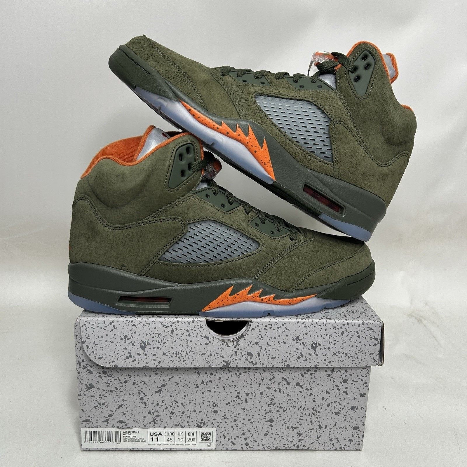 Jordan Brand Nike Air Jordan 5 Retro OG “Olive” 2024 Size US 11 / EU 44 - 1 Thumbnail