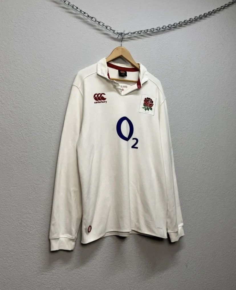 Canterbury of New Zealand × Vintage Canterbury England Jersey Long Sleeve Size US XL / EU 56 / 4 - 1 Thumbnail