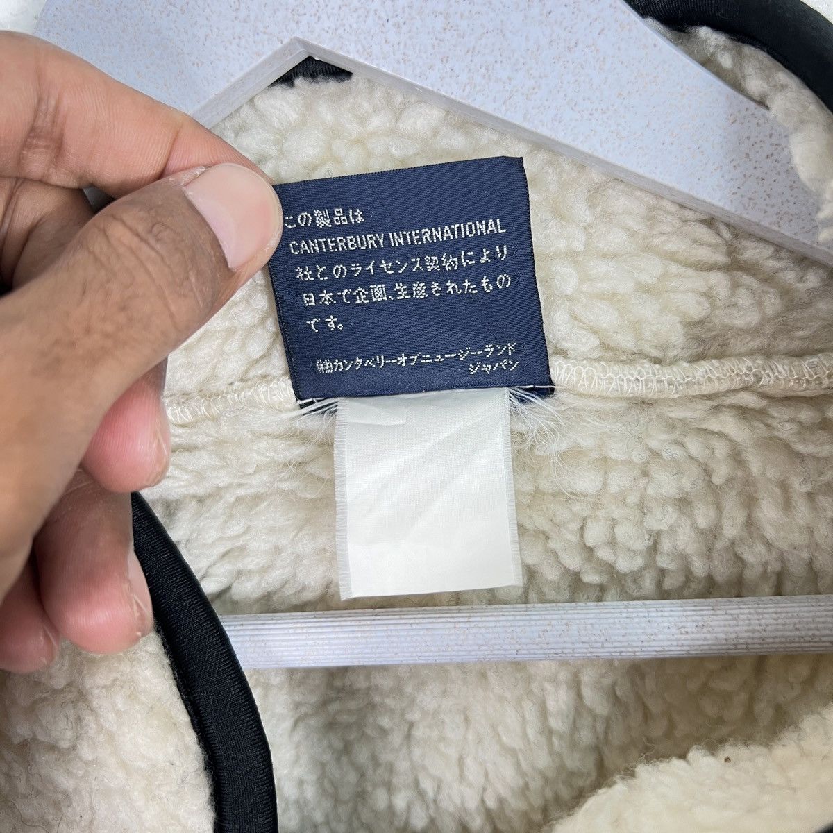 Canterbury of New Zealand 🔥 CANTERBURY BOA FLEECE BIG LOGO Size US L / EU 52-54 / 3 - 11 Thumbnail