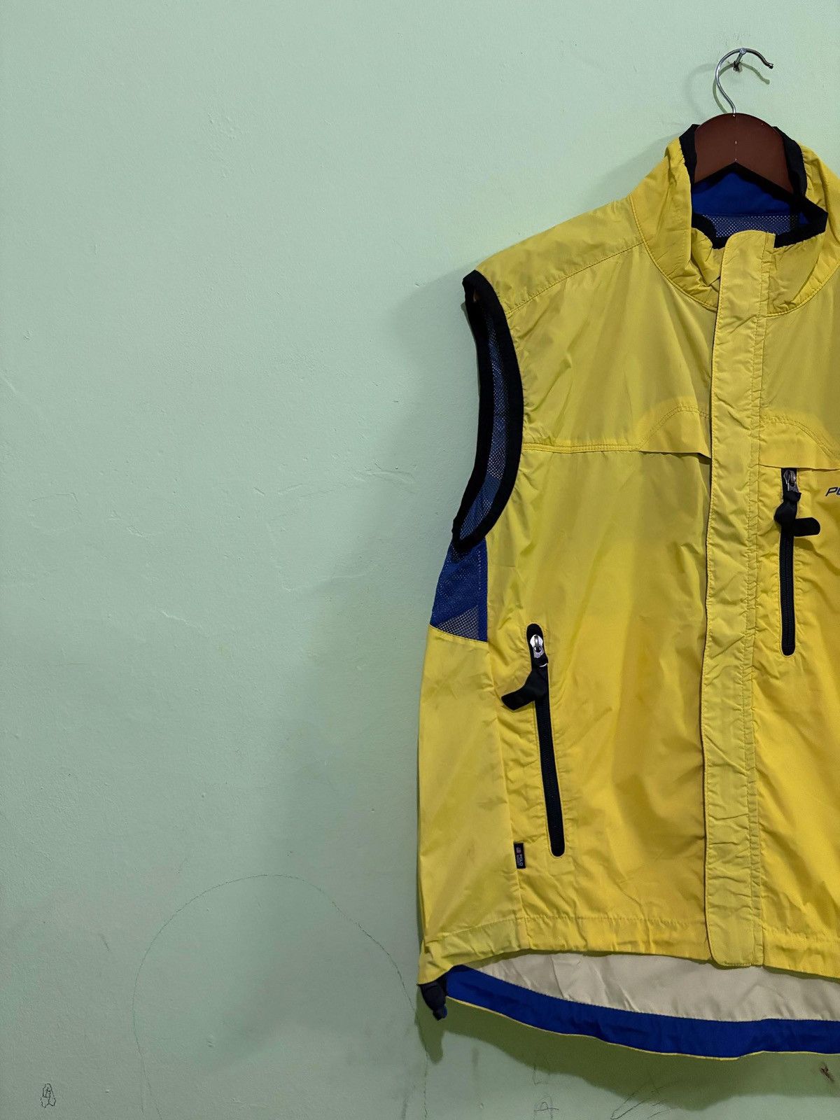 Polo Ralph Lauren × Vintage Vintage Polo Sport Nylon Vest Design Size US L / EU 52-54 / 3 - 2 Thumbnail