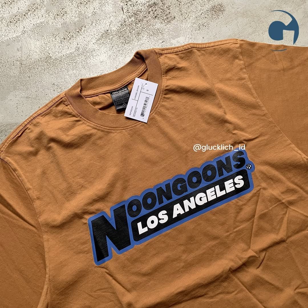 Noon Goons Noon Goons, Mechanic Cotton Graphic Tee in Caramel Brown Size US S / EU 44-46 / 1 - 2 Thumbnail