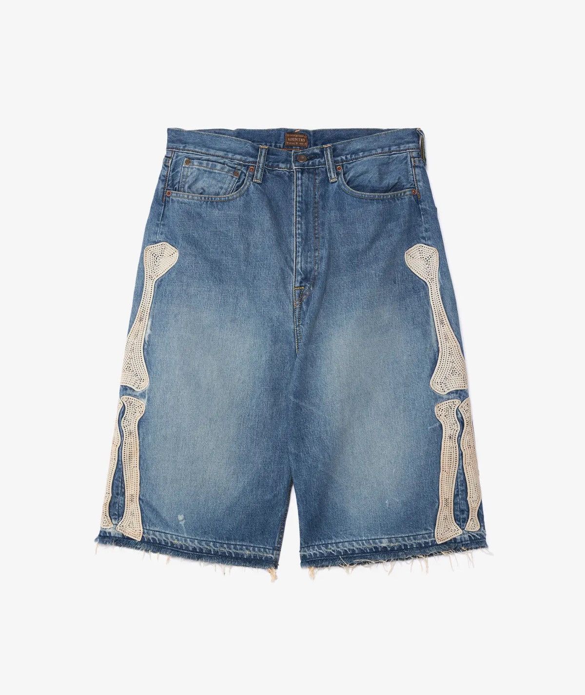 Kapital Kapital Bone Shorts Indigo 38 new Size US 38 / EU 54 - 1 Preview