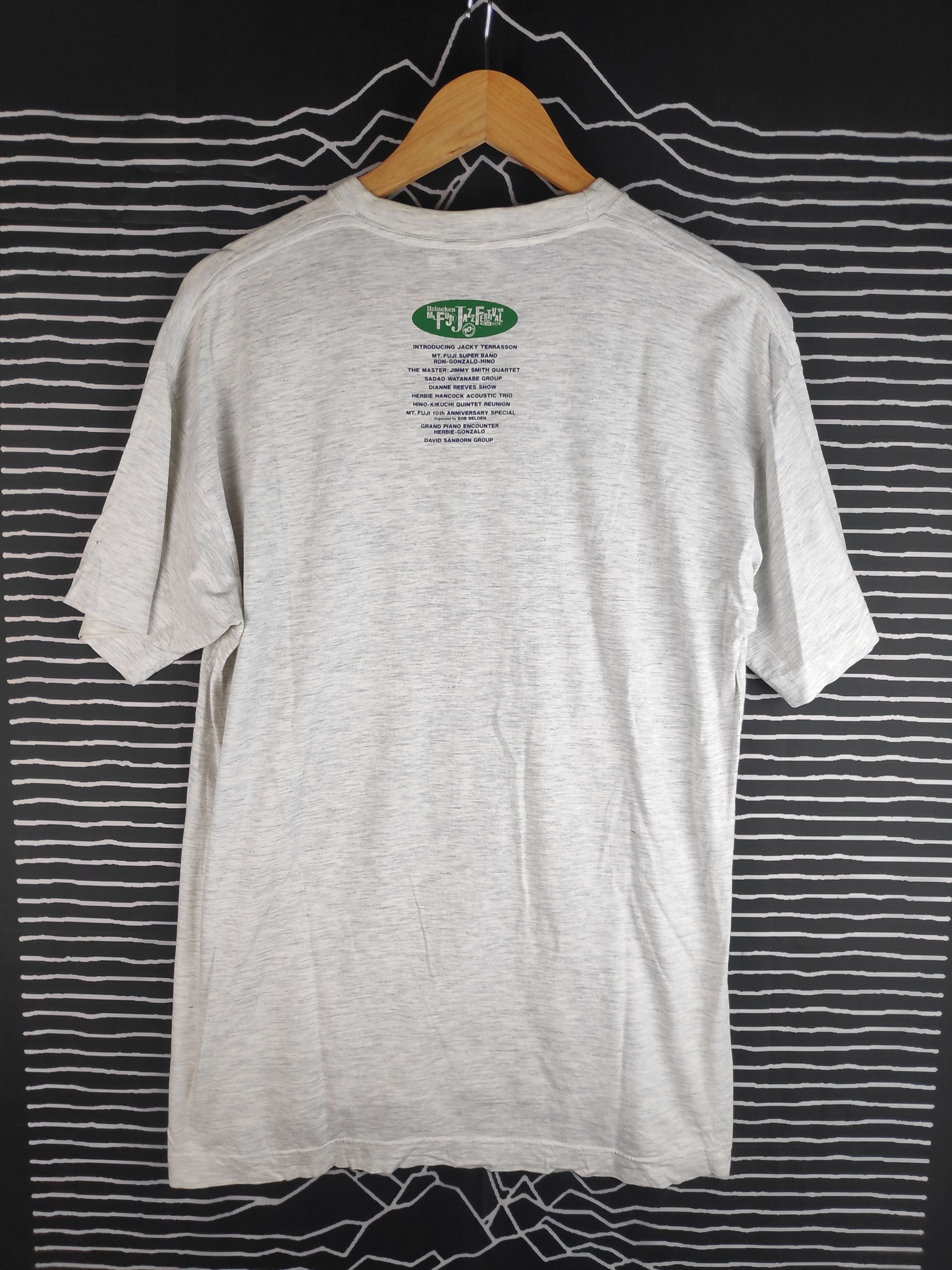 Band Tees Vtg 90s Jacky Terrasson Herbie Hancock Fuji Jazz Festival Size US L / EU 52-54 / 3 - 2 Thumbnail