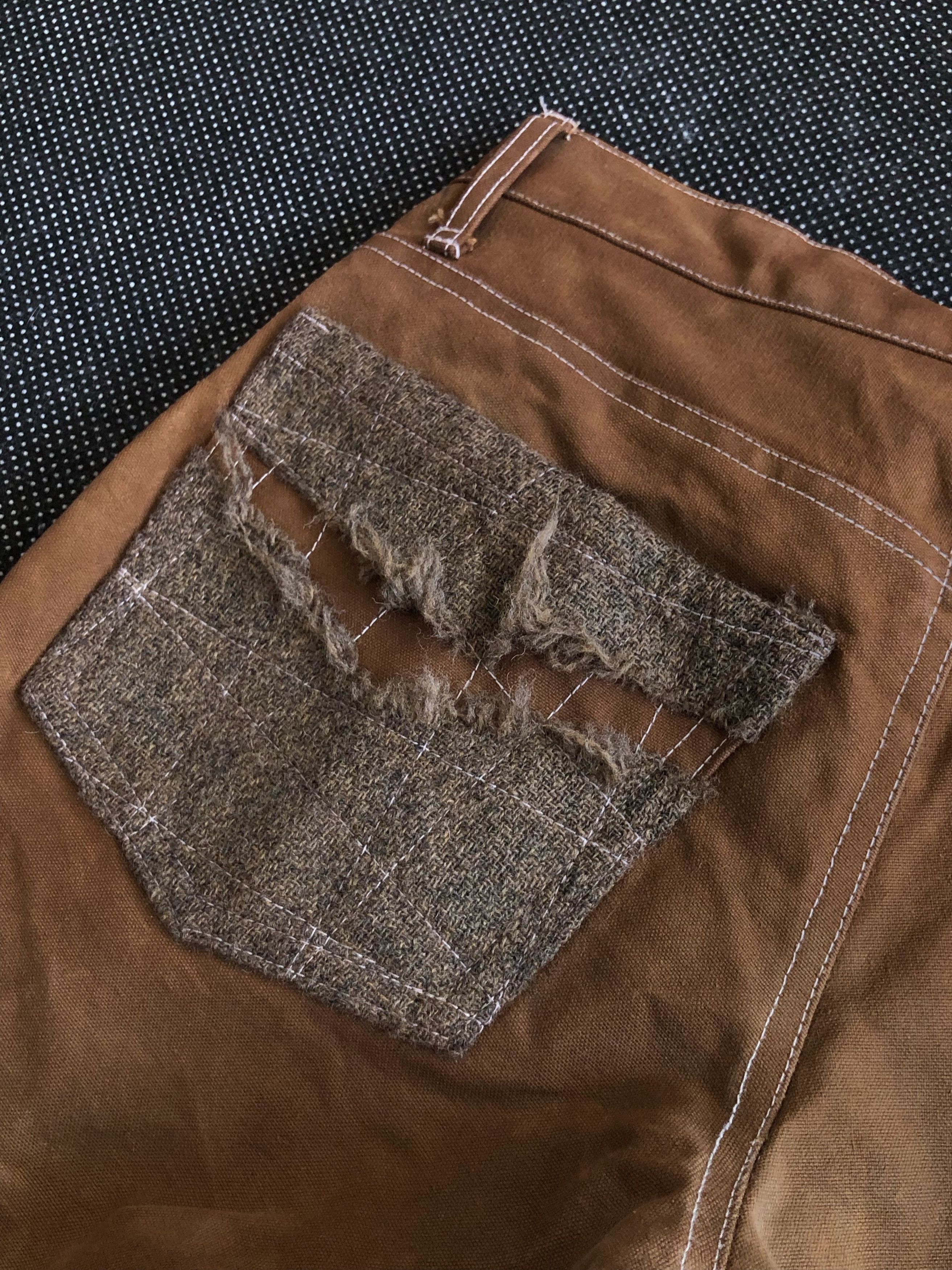Christopher Nemeth RARE🔥VINTAGE 90’S HARD DUCK CANVAS 3/4 PANTS Size US 30 / EU 46 - 13 Thumbnail