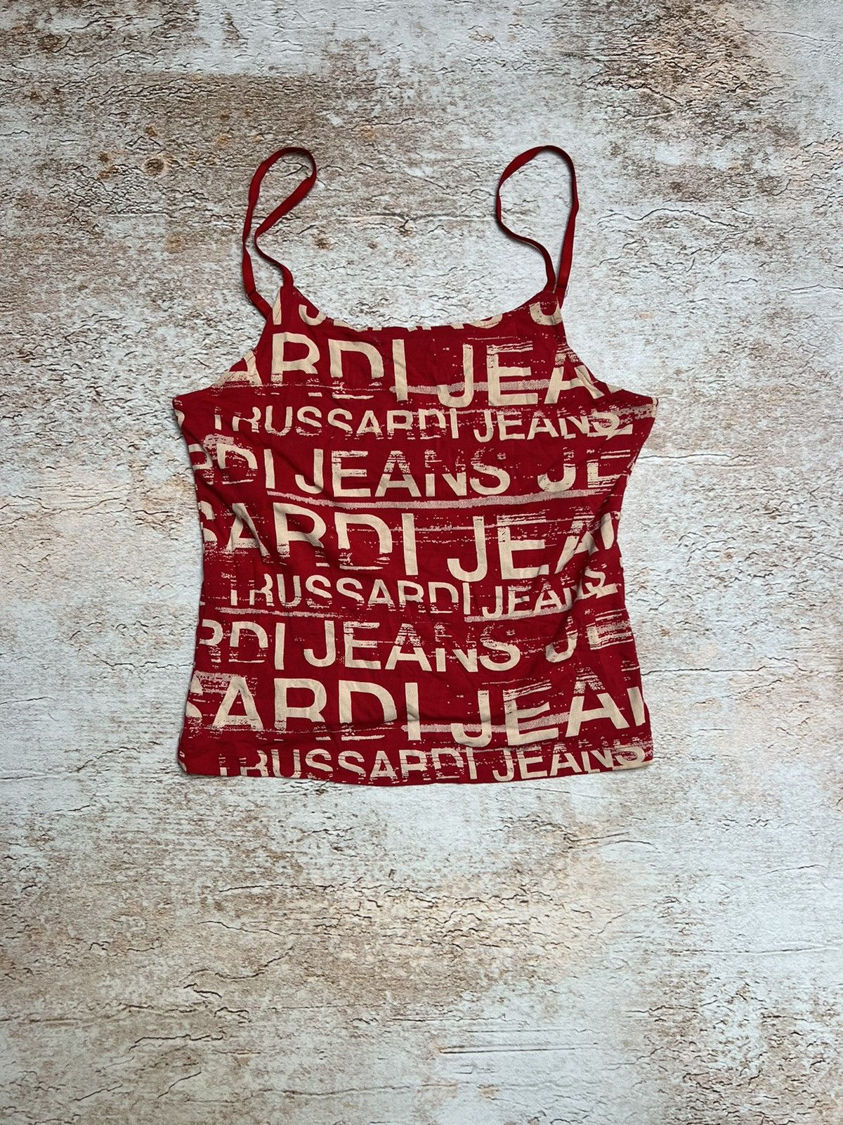 Trussardi × Vintage Trussardi vintage swim crop top Size S / US 4 / IT 40 - 1 Thumbnail