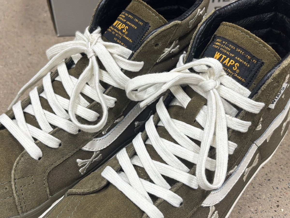 Vans × Wtaps Wtaps x Vans OG SK8 Hi Bones US10 Olive Size US 10 / EU 43 - 6 Thumbnail