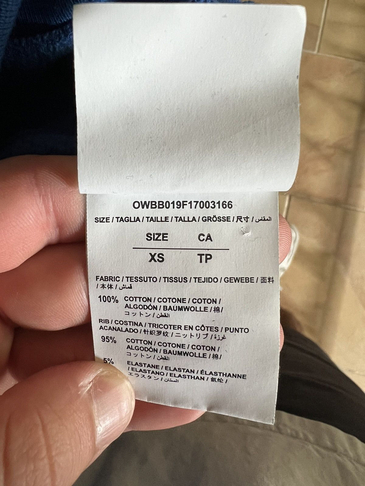 Off-White Off White Cropped Hoodie Size XS / US 0-2 / IT 36-38 - 5 Thumbnail