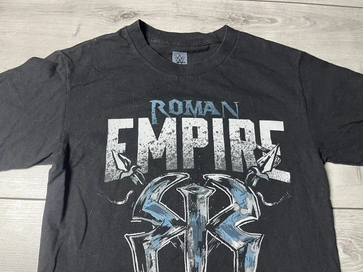WWE Wwe Tshirt Roman Empire spare no one spear size Small Size US S / EU 44-46 / 1 - 3 Thumbnail