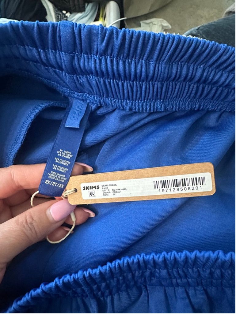 SKIMS Skims Track Straight leg Pant Cobalt 2X Size 42" / US 20 - 3 Thumbnail