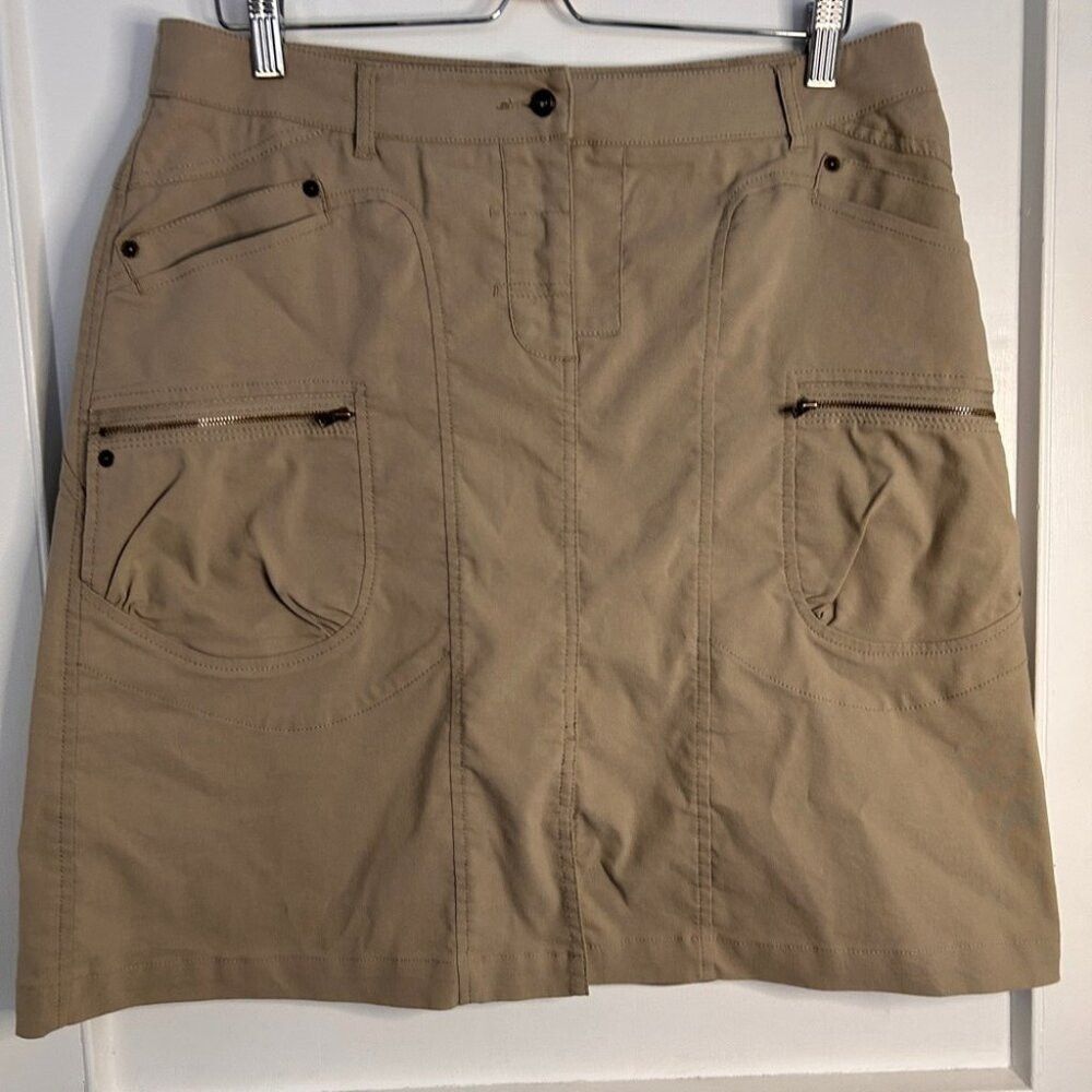 Mexx Mexx A line Skirt in Taupe Size 12 Size 34" / US 12 / IT 48 - 6 Thumbnail