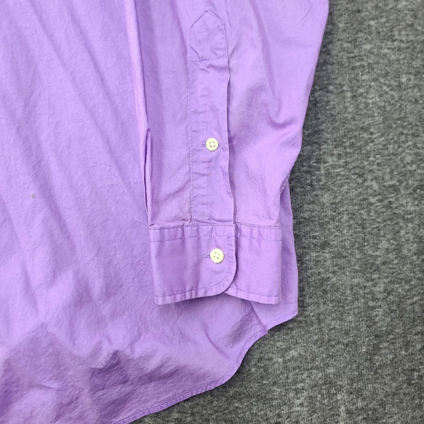 Ralph Lauren Ralph Lauren Oxford Shirt Mens 3XB Big & Tall Purple Long Sleeve Button Down Size US XXL / EU 58 / 5 - 6 Thumbnail