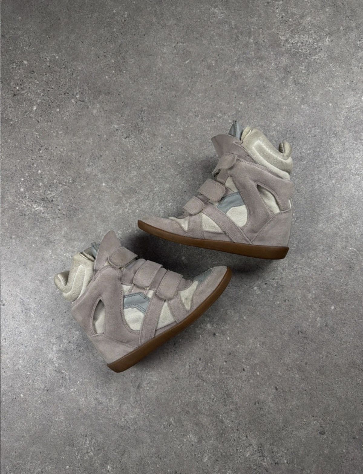 Isabel Marant Isabel Marant Bekett Wedge Sneakers Size US 7 / IT 37 - 2 Thumbnail