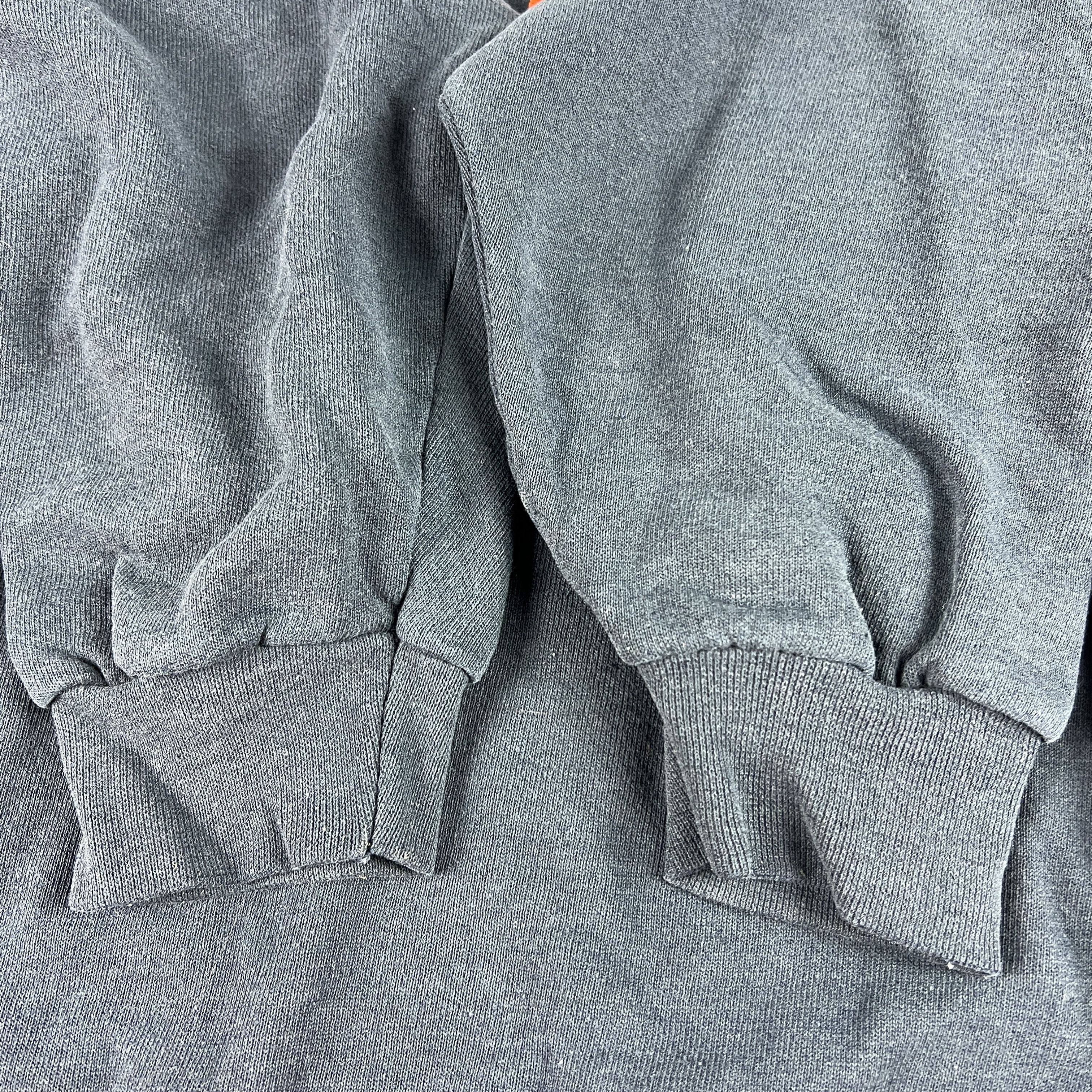 NCAA × Vintage VTG Illinois Fighting Illini Sweatshirt Blue Faded Crewneck Size US XL / EU 56 / 4 - 9 Thumbnail
