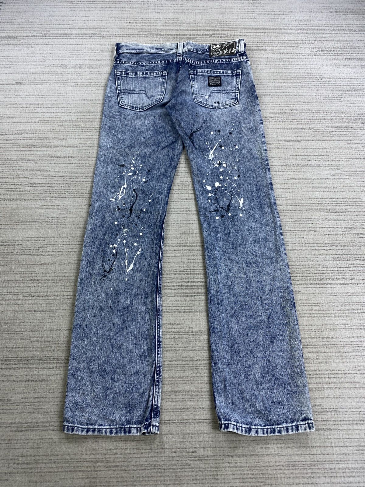 Edwin × If Six Was Nine × Vintage Vintage Edwin X Something Paint Splatter Denim Pants Size US 31 - 2 Thumbnail