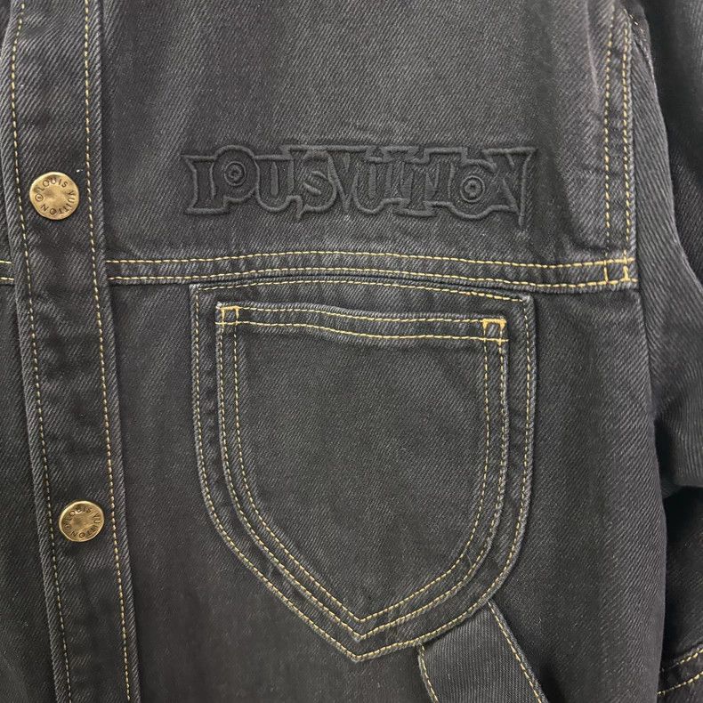 Louis Vuitton Louis Vuitton Black denim jacket Size US M / EU 48-50 / 2 - 6 Thumbnail