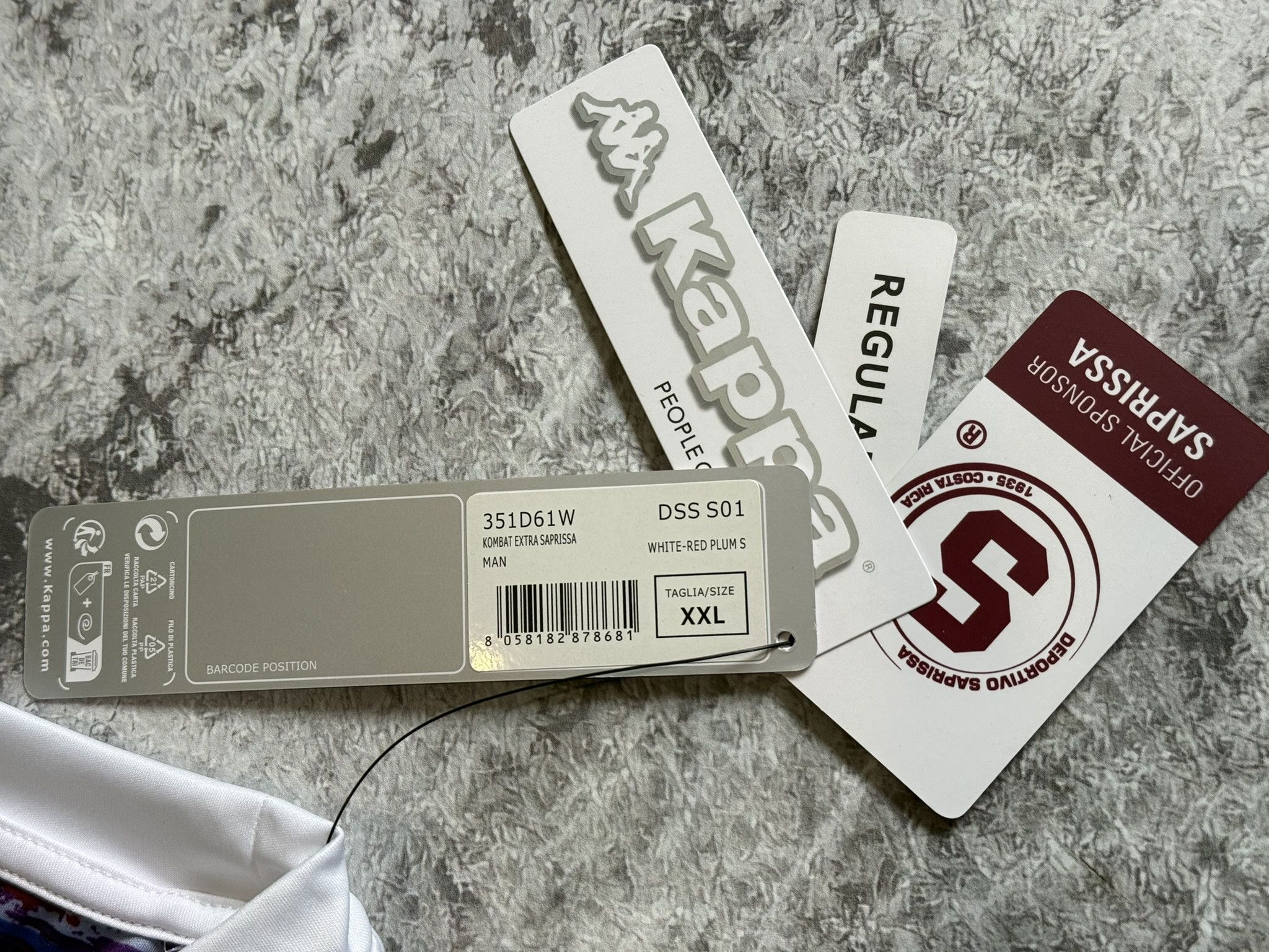 Kappa Deportivo Saprissa 2023 Football Soccer Shirt Jersey Kappa Size US XXL / EU 58 / 5 - 6 Thumbnail