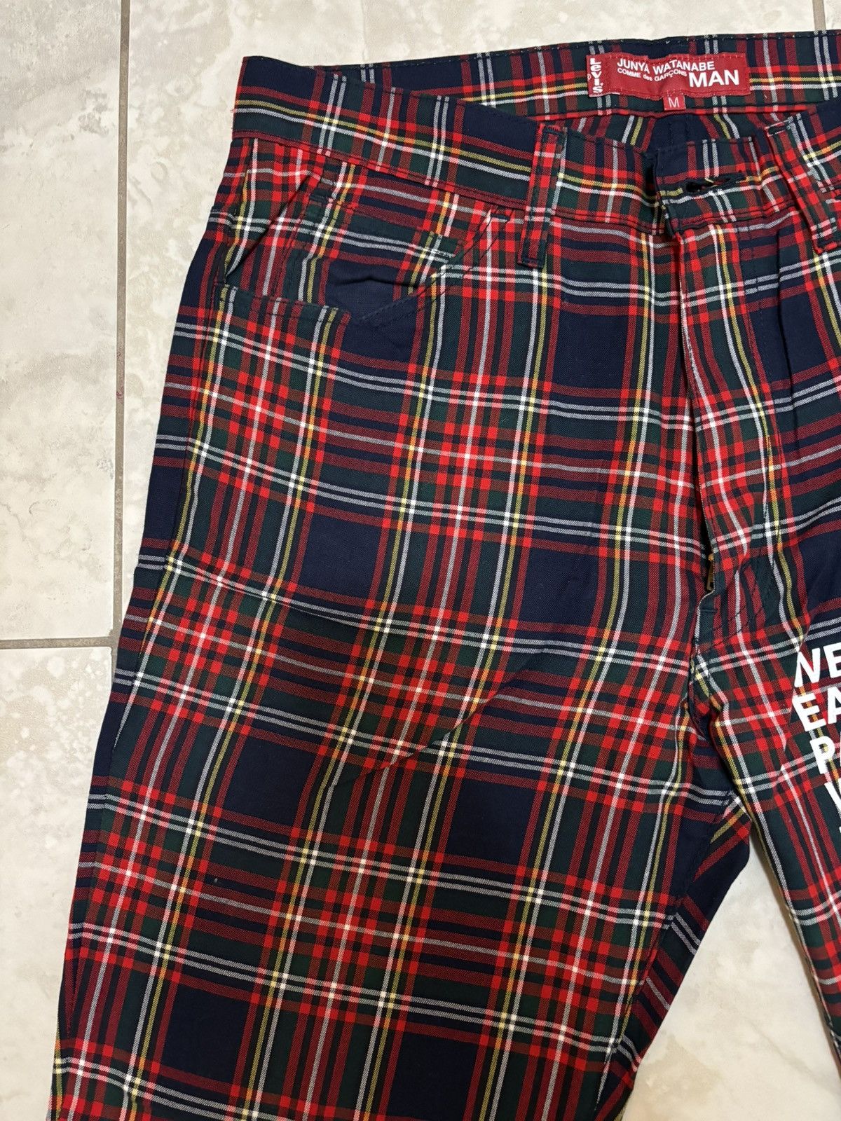 Comme des Garcons Rare vintage Comme des Garcons SS02 Parasite Poem Pants Size US 32 / EU 48 - 10 Thumbnail