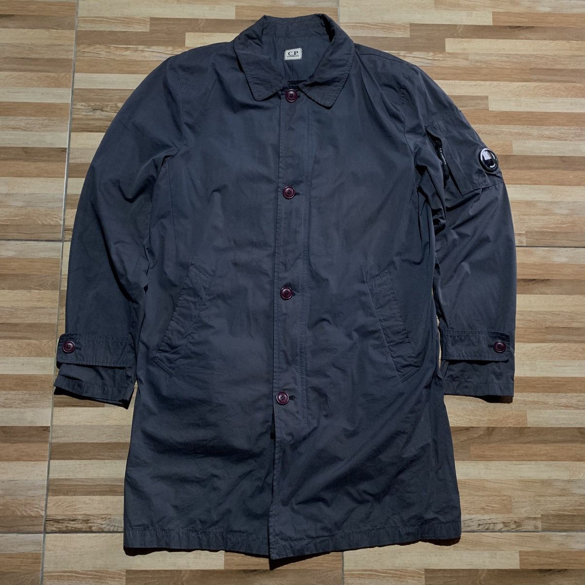 C.P. Company C.P Company Arm Lens Long Coat Jacket (Asian Market) Size US M / EU 48-50 / 2 - 1 Thumbnail