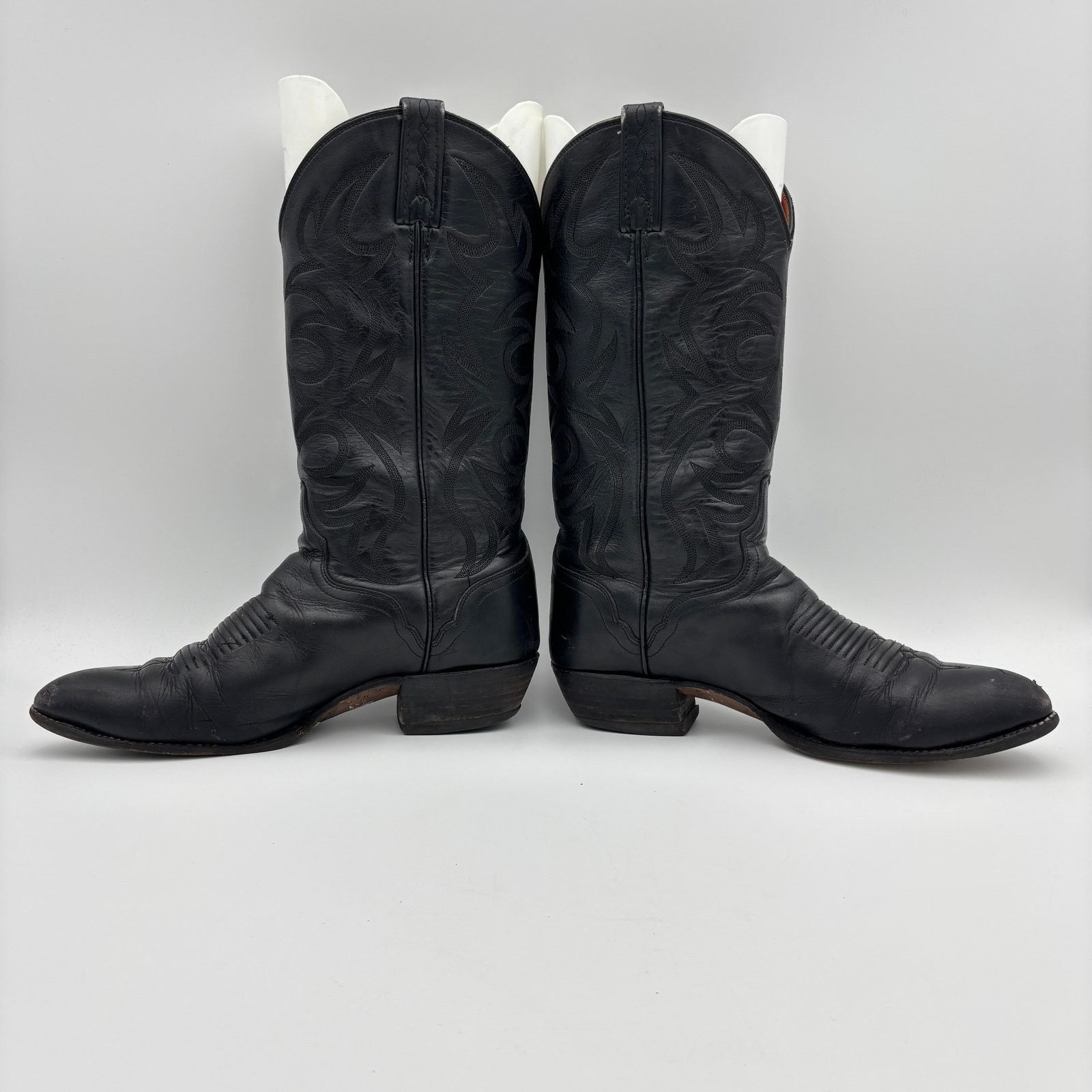 Other El Dorado Handmade 9300 Leather Cowboy Boots Mens 9D Western Size US 9 / EU 42 - 6 Thumbnail
